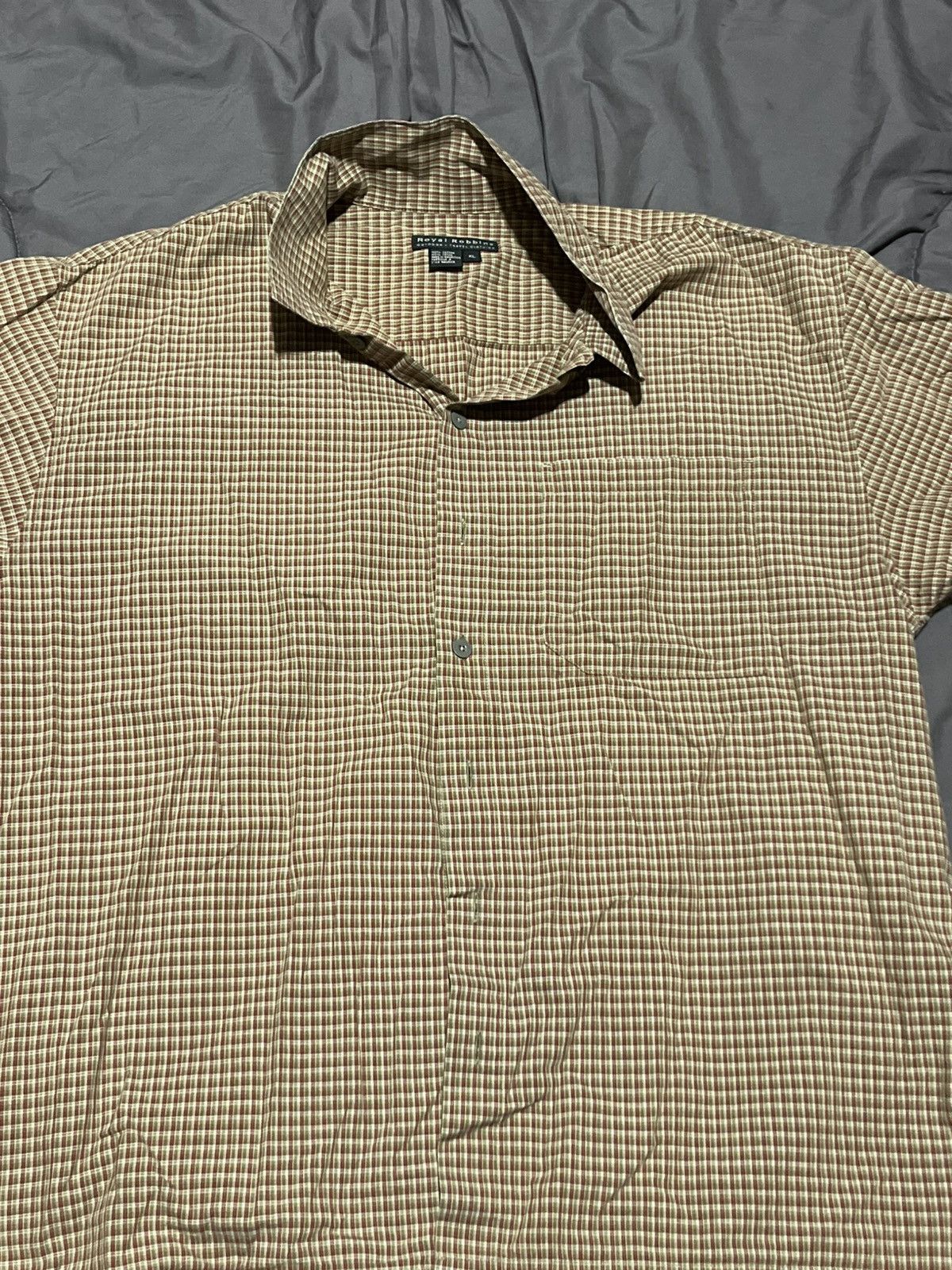 Royal Robbins Plaid Royal Robbins ShortSleeve Button-Up Shirt Size US XL / EU 56 / 4 - 2 Thumbnail