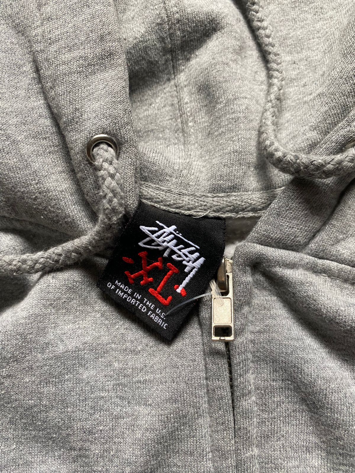 Stussy × Vintage Stussy Vintage Crown Zip Hoodie Size US XL / EU 56 / 4 - 4 Thumbnail