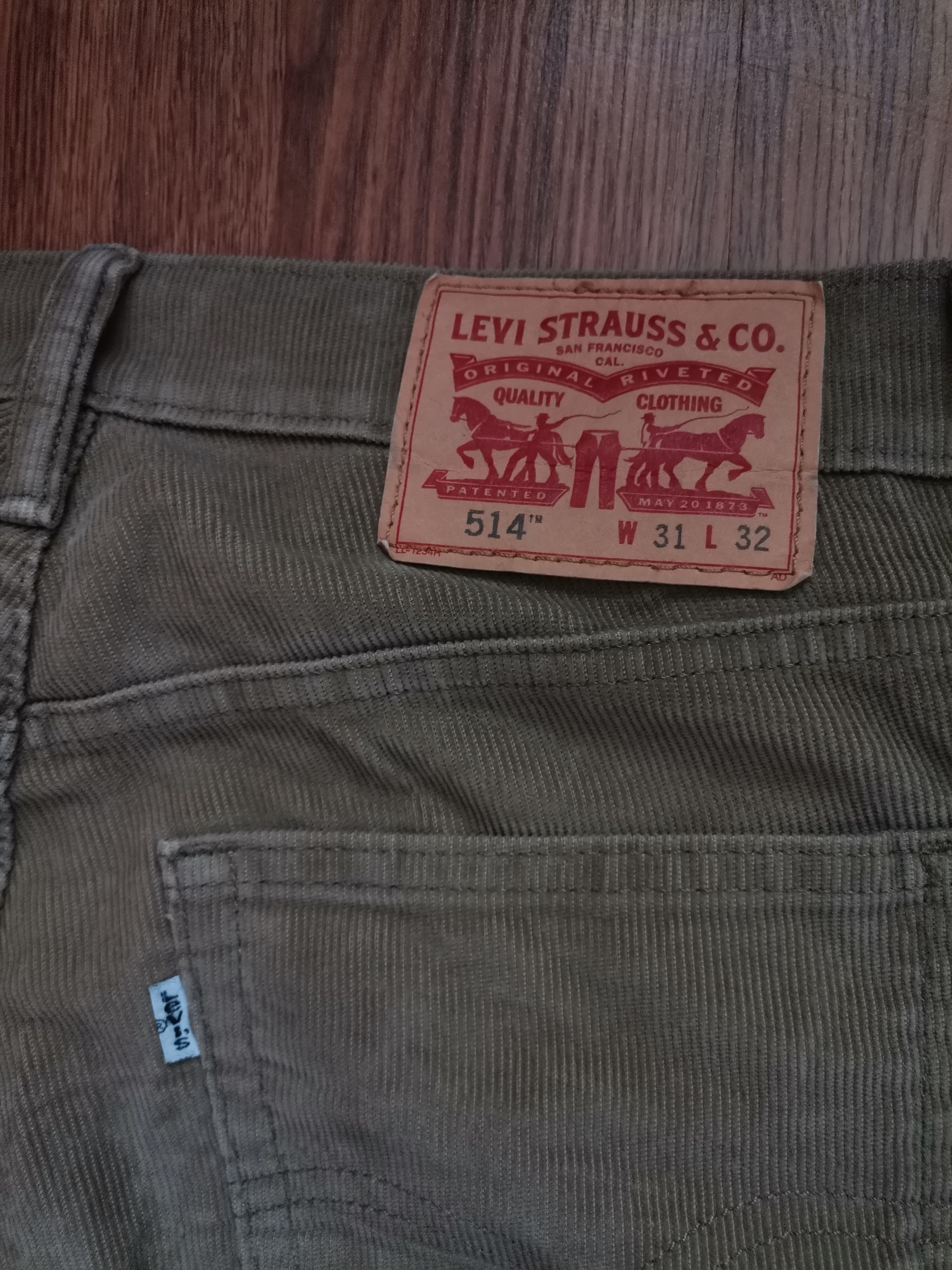 Levi's Levi's 514 Corduroy Jeans Size US 31 - 2 Thumbnail