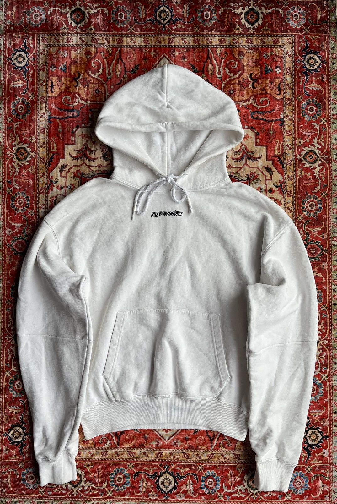 Off-White Off-White White Arrows Hoodie XS Size XS / US 0-2 / IT 36-38 - 2 Thumbnail