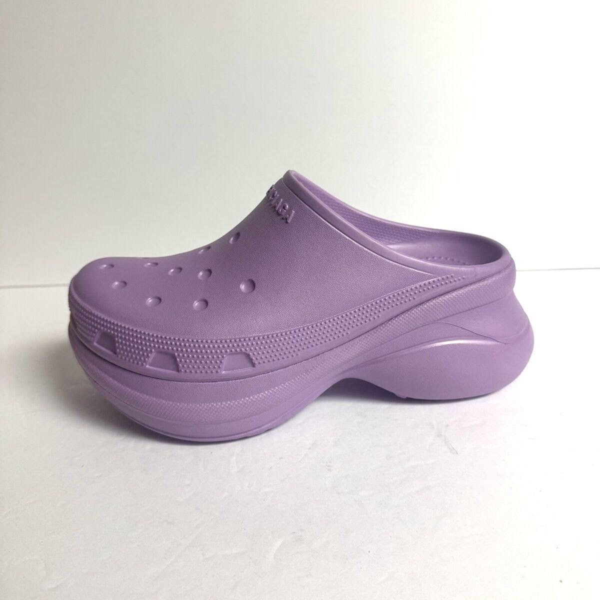 Balenciaga × Crocs Balenciaga Crocs plastic clog mules Size US 8.5 / IT 38.5 - 5 Thumbnail