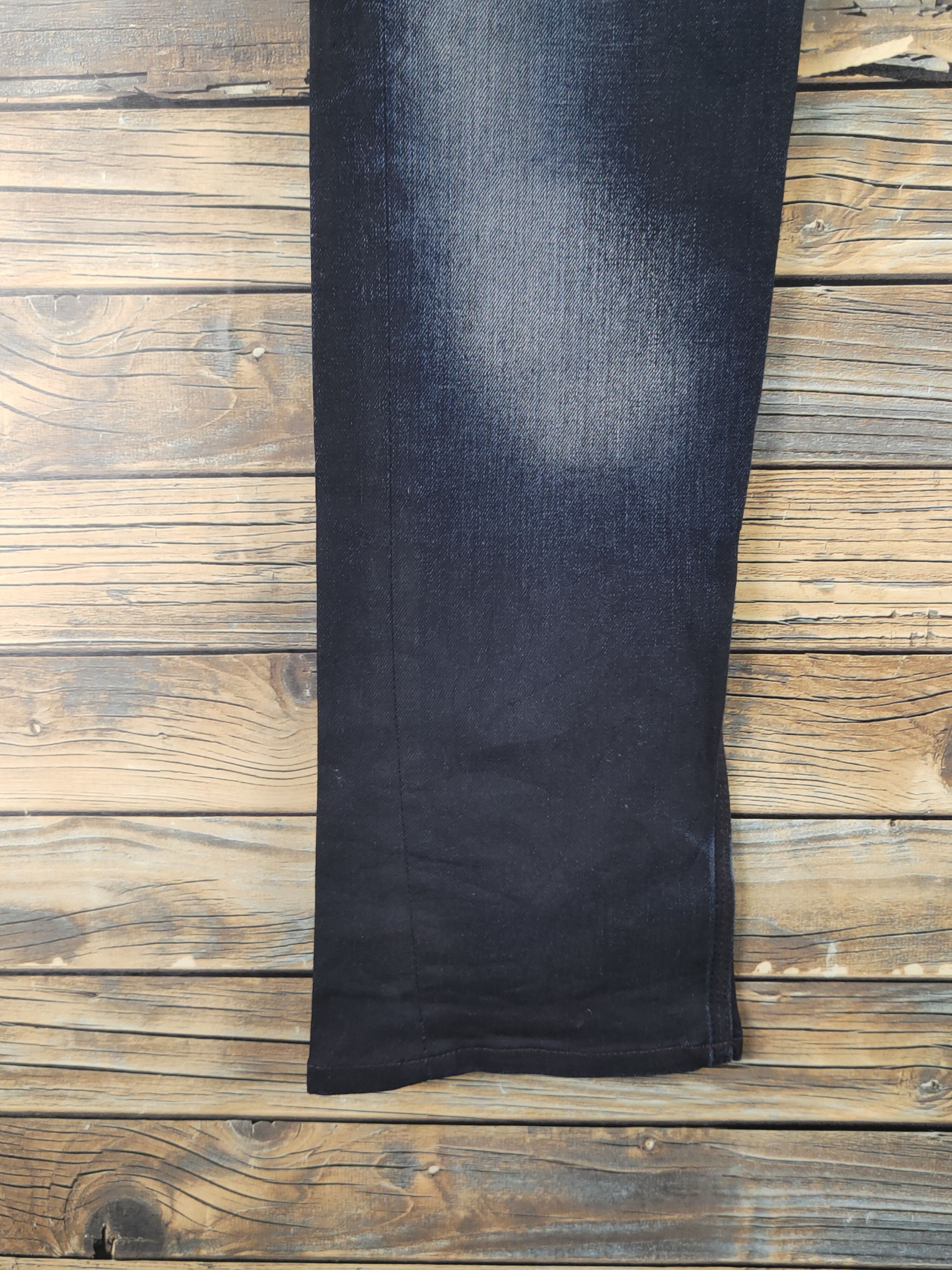 Nicole Club Nicole Club Black Distressed Ripped Jeans #W1618 Size US 30 / EU 46 - 4 Thumbnail