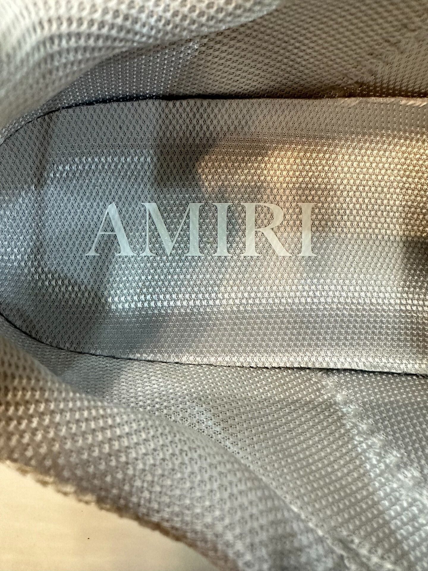 Amiri amiri casual sneakers in white leather and fabric Size US 8 / EU 41 - 6 Thumbnail
