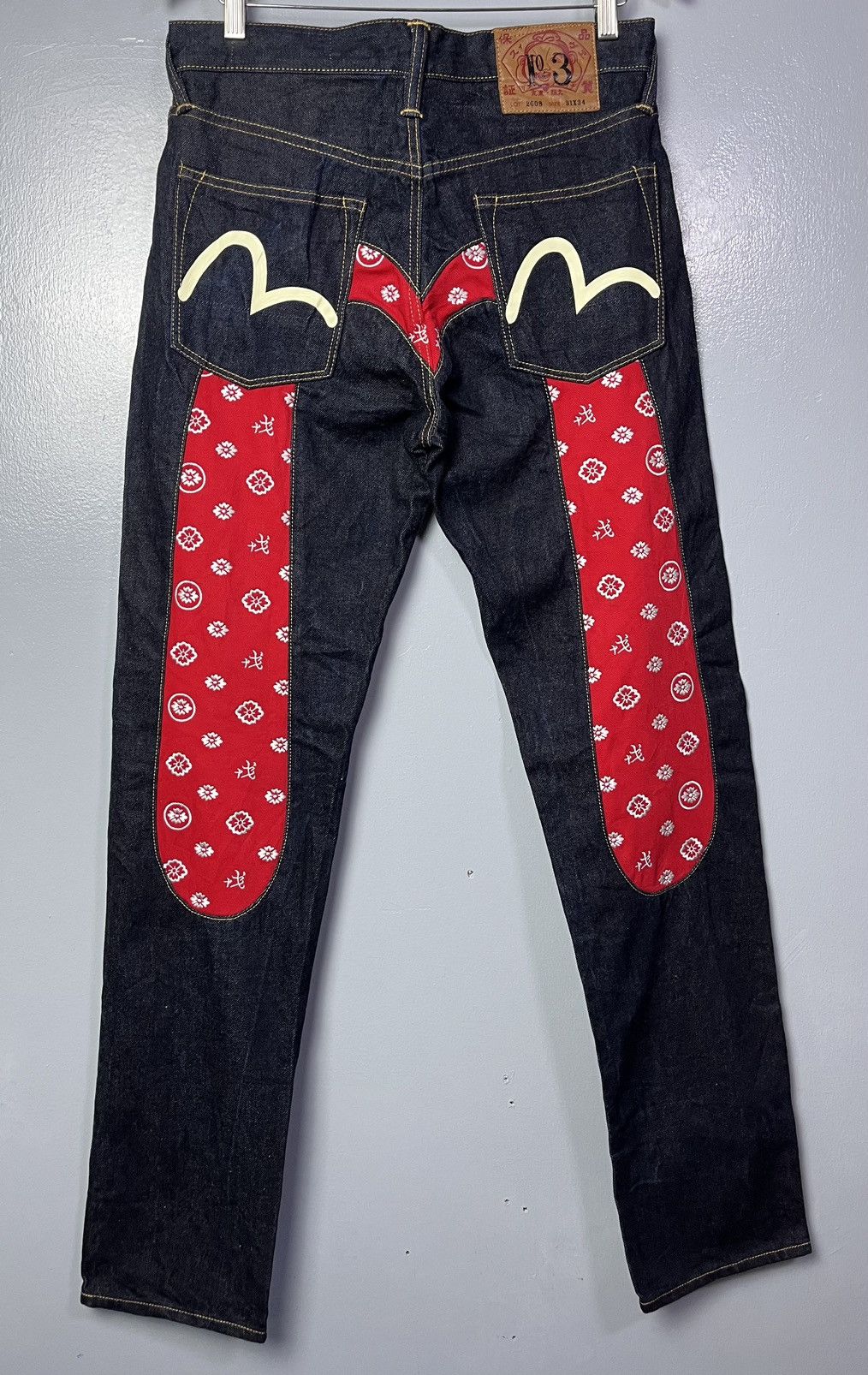 Evisu Evisu Red Seagull Daicock Selvedge Jeans Size US 31 - 1 Thumbnail