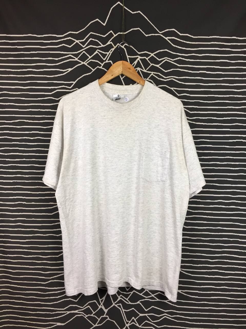 Lee × Vintage Vtg Lee Plain Heavyweight Cotton Made In Usa Pocket Tee Size US XL / EU 56 / 4 - 2 Thumbnail
