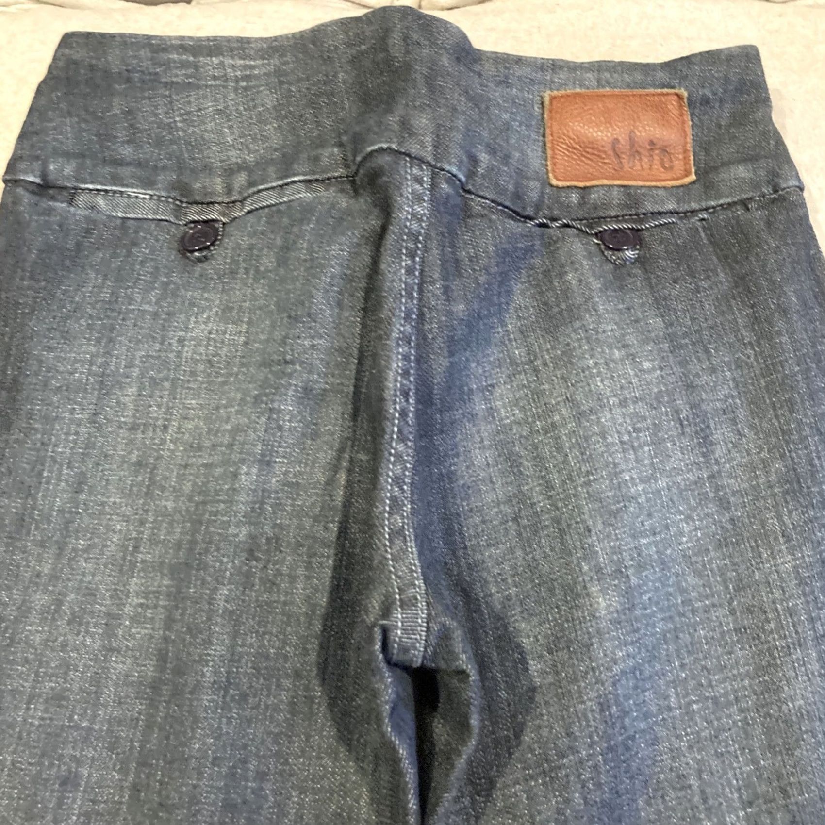 Vintage Shio Jeans Dark Wash Boot Cut Mid Rise Denim Cotton Blend 30x29 Women Pants Size 30 Jeans Size 30" / US 8 / IT 44 - 7 Thumbnail