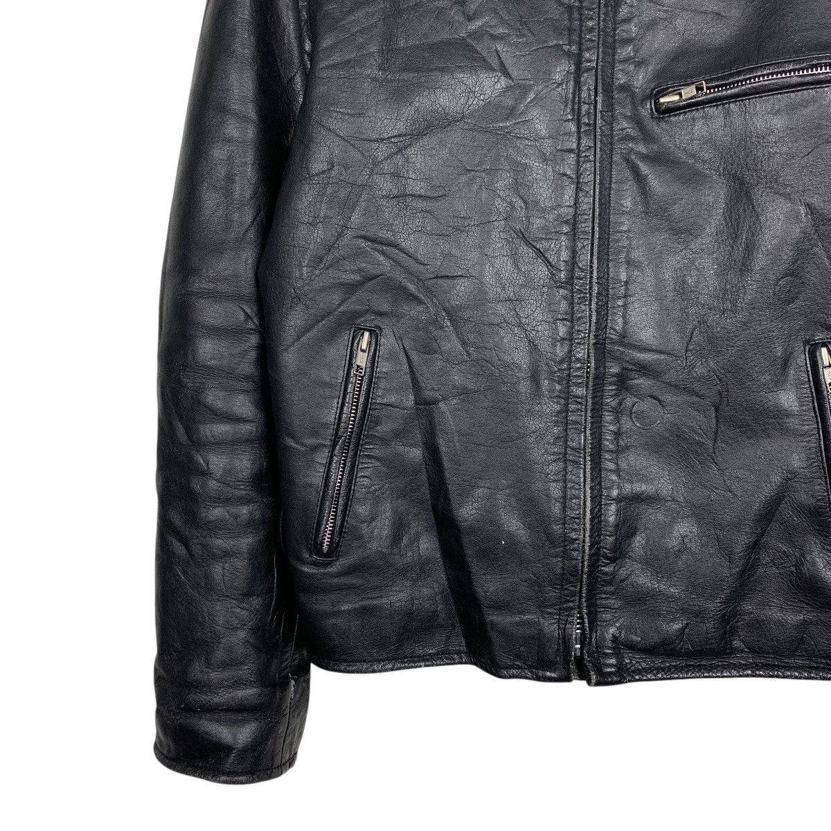 Japanese Brand Horn Works Motorcycle Riding Leather Jacket Size US M / EU 48-50 / 2 - 3 Thumbnail
