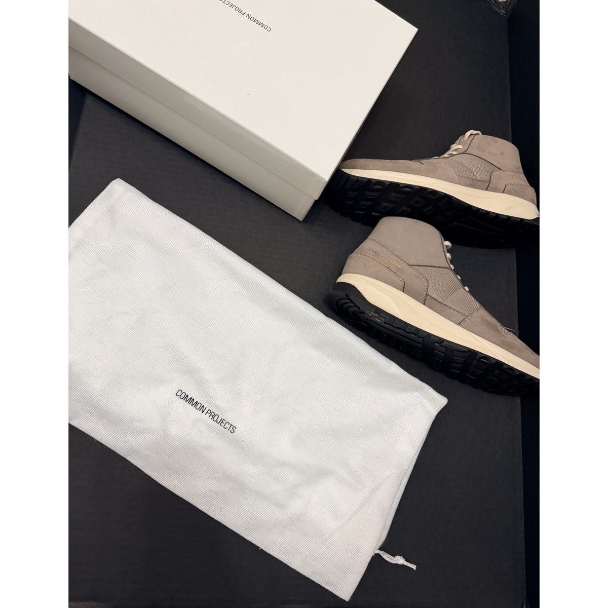 Common Projects COMMON PROJECTS TRACK VINTAGE MID WARM GREY Size US 9 / EU 42 - 24 Thumbnail