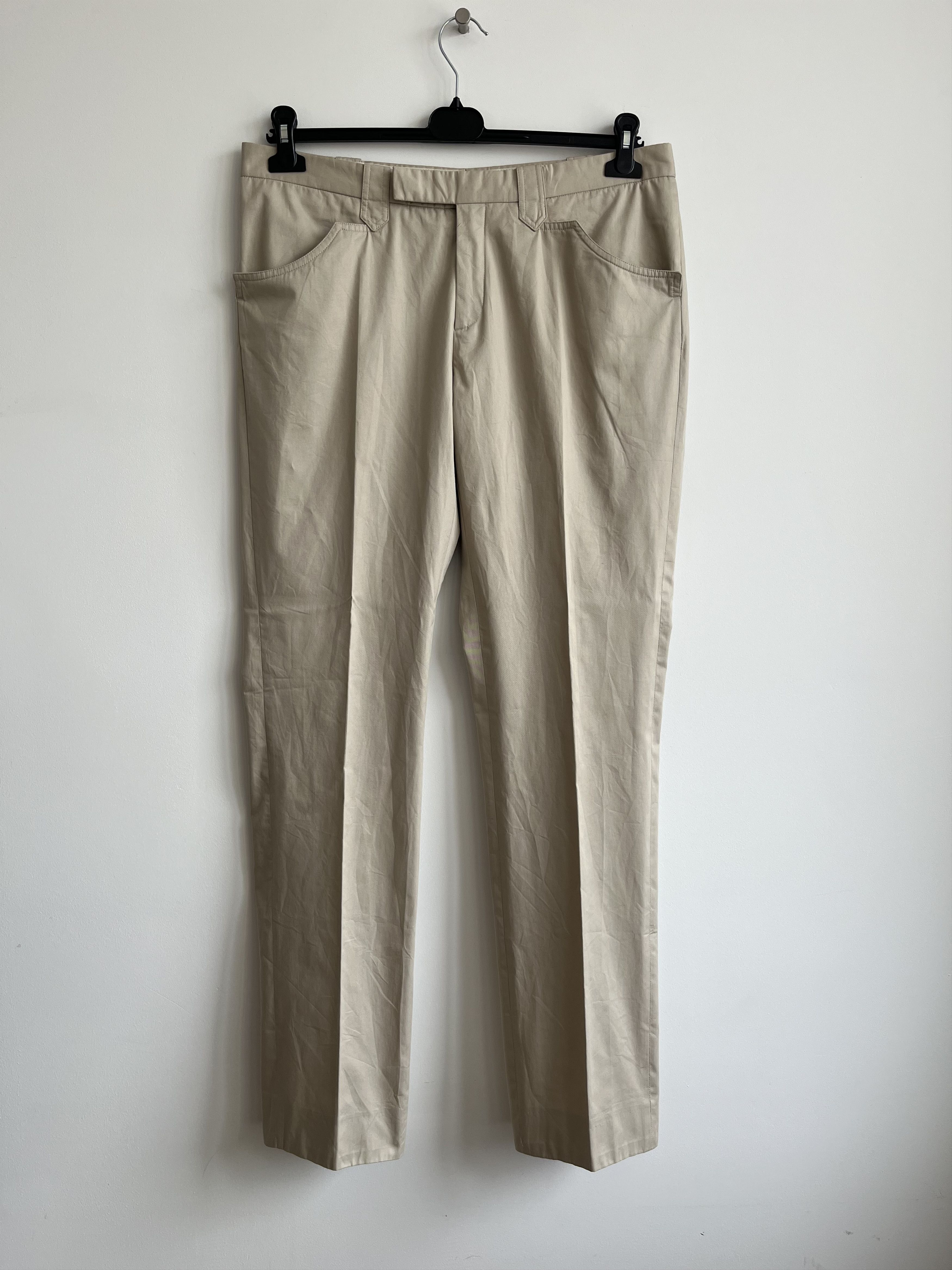 Dior Dior Homme SS08 Beige Pants by Kris Van Assche Size US 34 / EU 50 - 3 Thumbnail