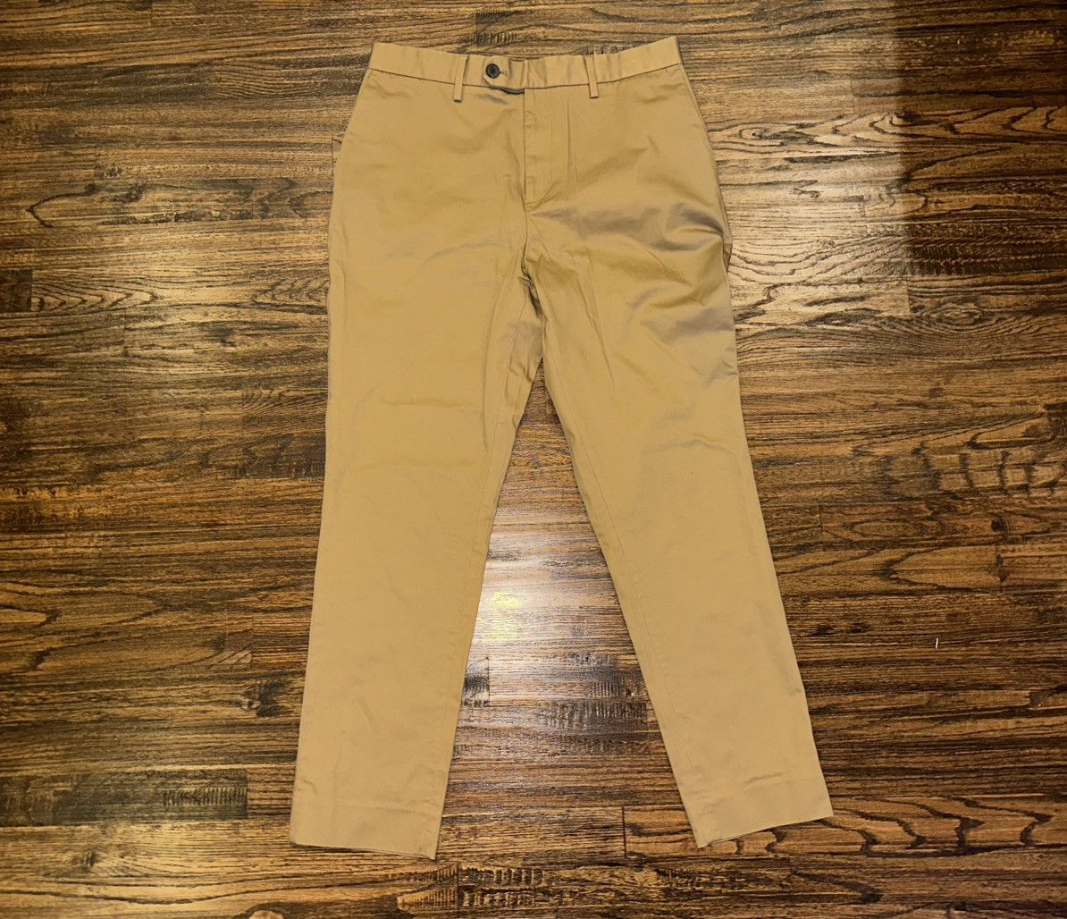 Banana Republic Banana Republic Chino Grayson Slim Taper Brown Pants 32x30 Size US 32 / EU 48 - 2 Thumbnail