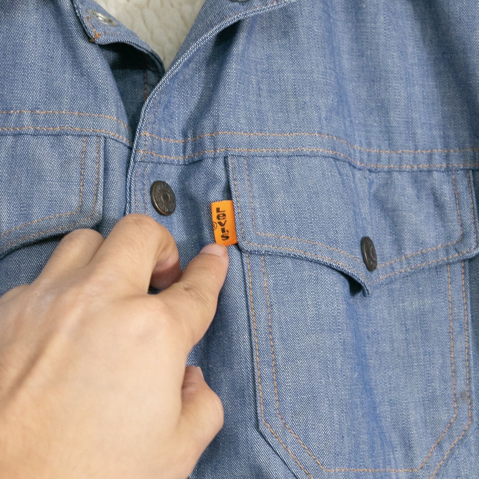 Levi's Vintage Levis Sherpa Lined Denim Jacket Mens Small - Western Size US S / EU 44-46 / 1 - 6 Thumbnail