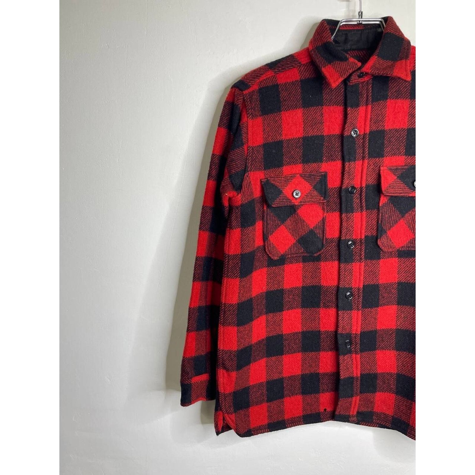 King Vintage King Kole Wool Flannel Shirt Plaid S Made in USA Size US S / EU 44-46 / 1 - 4 Thumbnail
