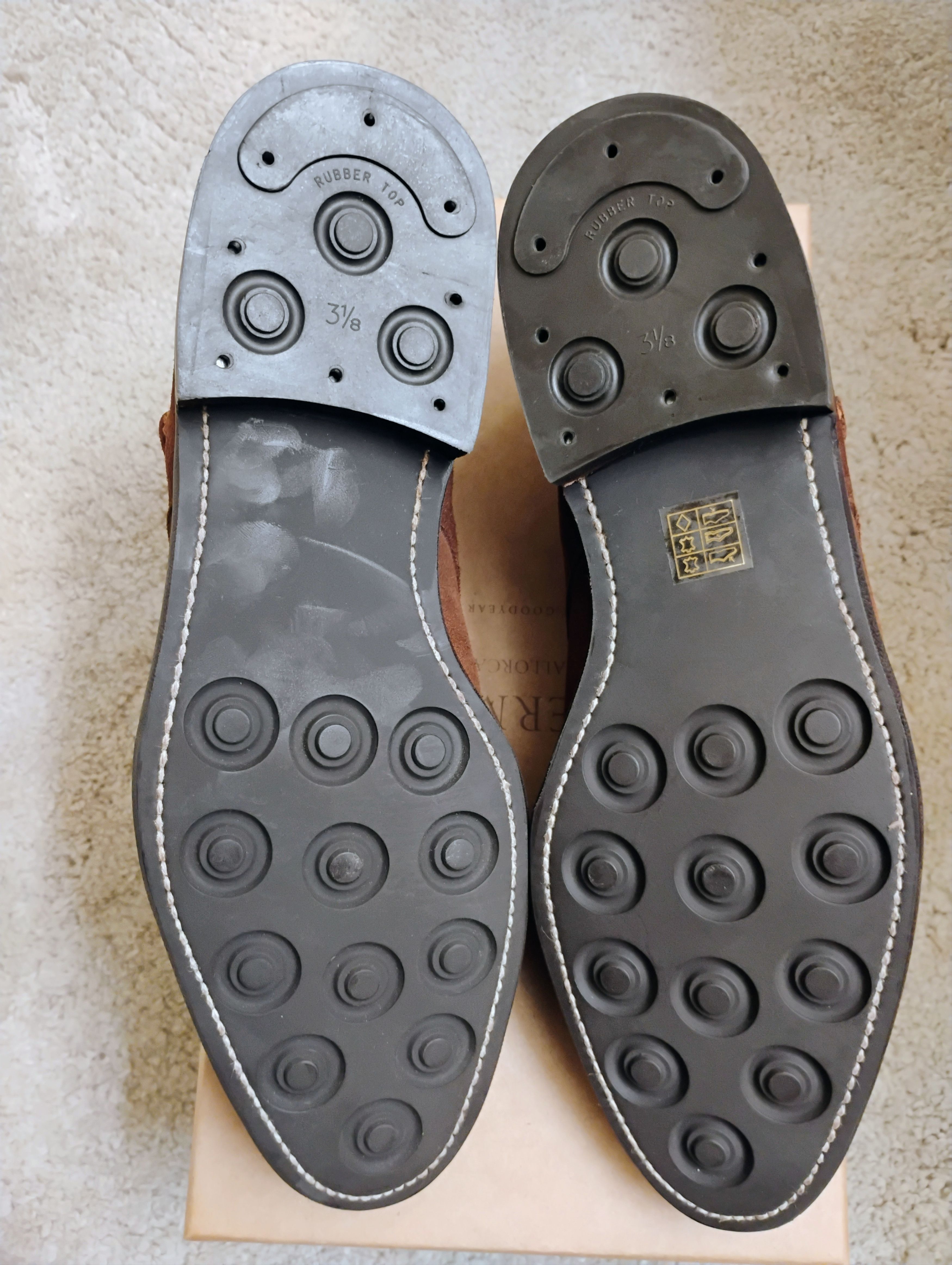 Meermin Snuff Rapello Suede Double Monkstrap Size US 8.5 / EU 41-42 - 6 Thumbnail