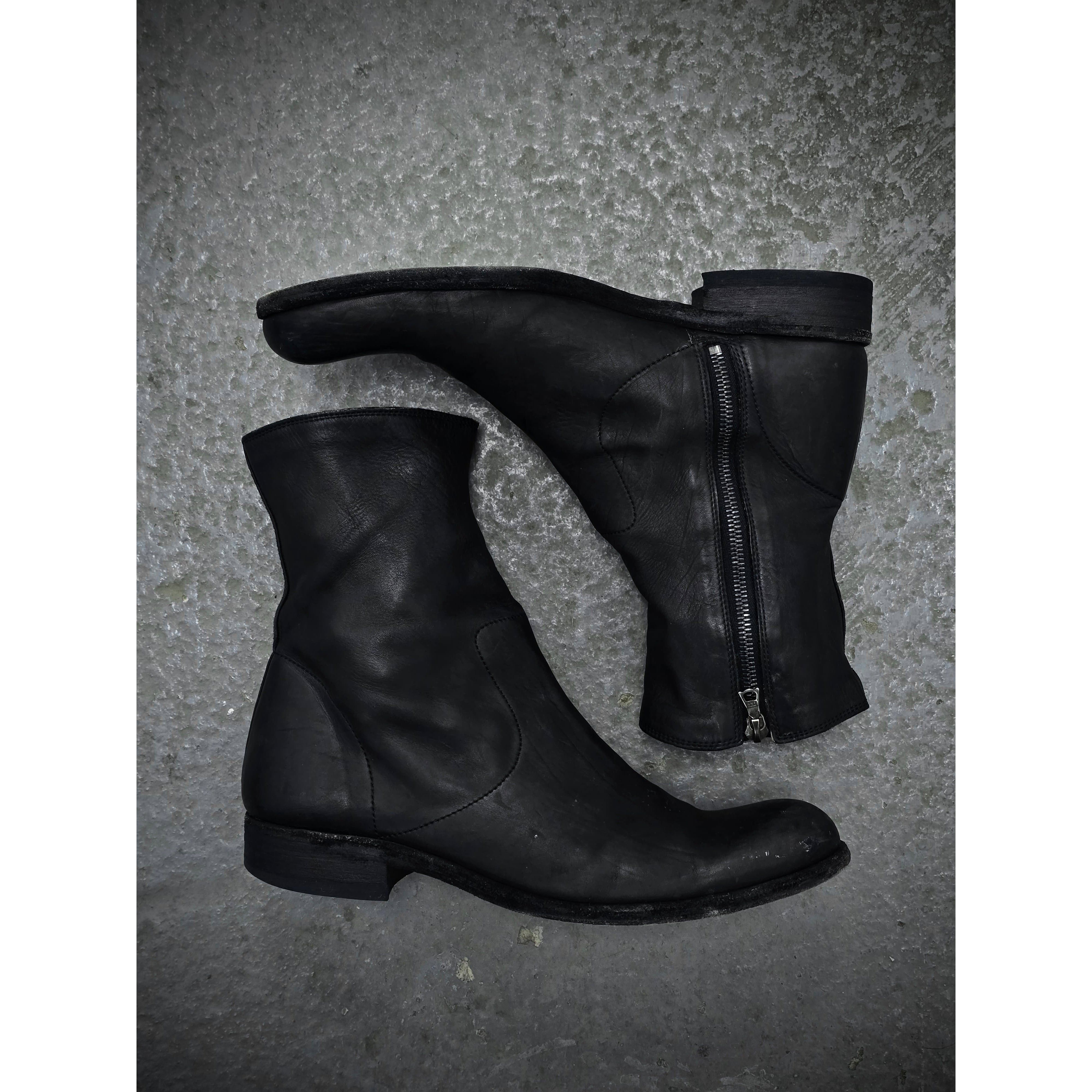Isamu Katayama Backlash Isamu Katayama BACKLASH Side Zip Deerskin Leather boots Size US 8 / EU 41 - 7 Thumbnail
