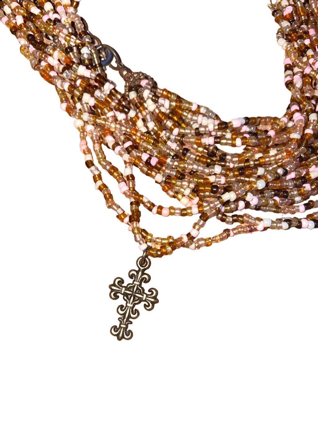 Vintage Sundance Vintage 10 Strand Seed Beaded Necklace Size ONE SIZE - 9 Thumbnail