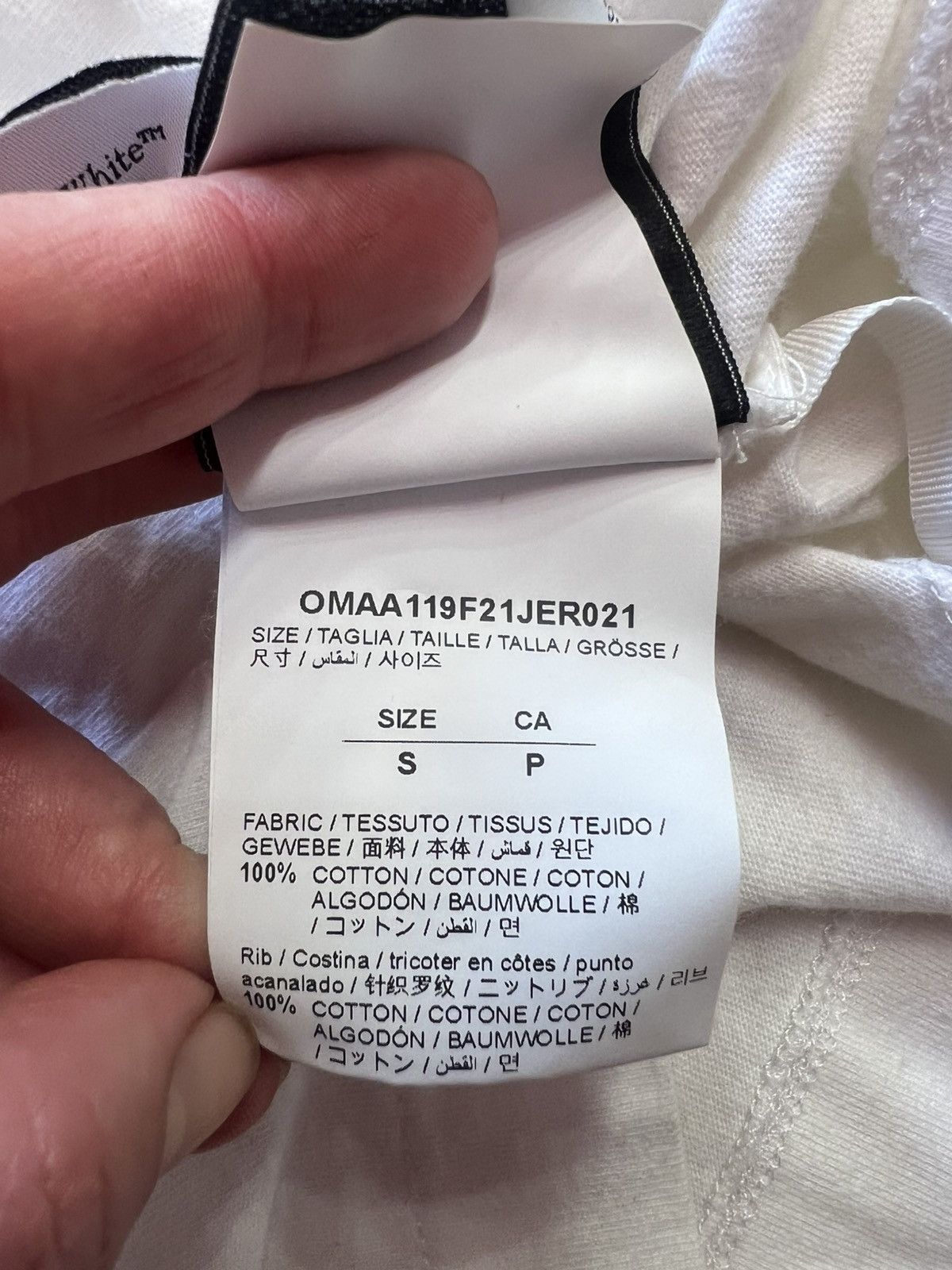 Off-White Off-White Spray Marker Arrows T-Shirt – Size S Size US S / EU 44-46 / 1 - 13 Thumbnail