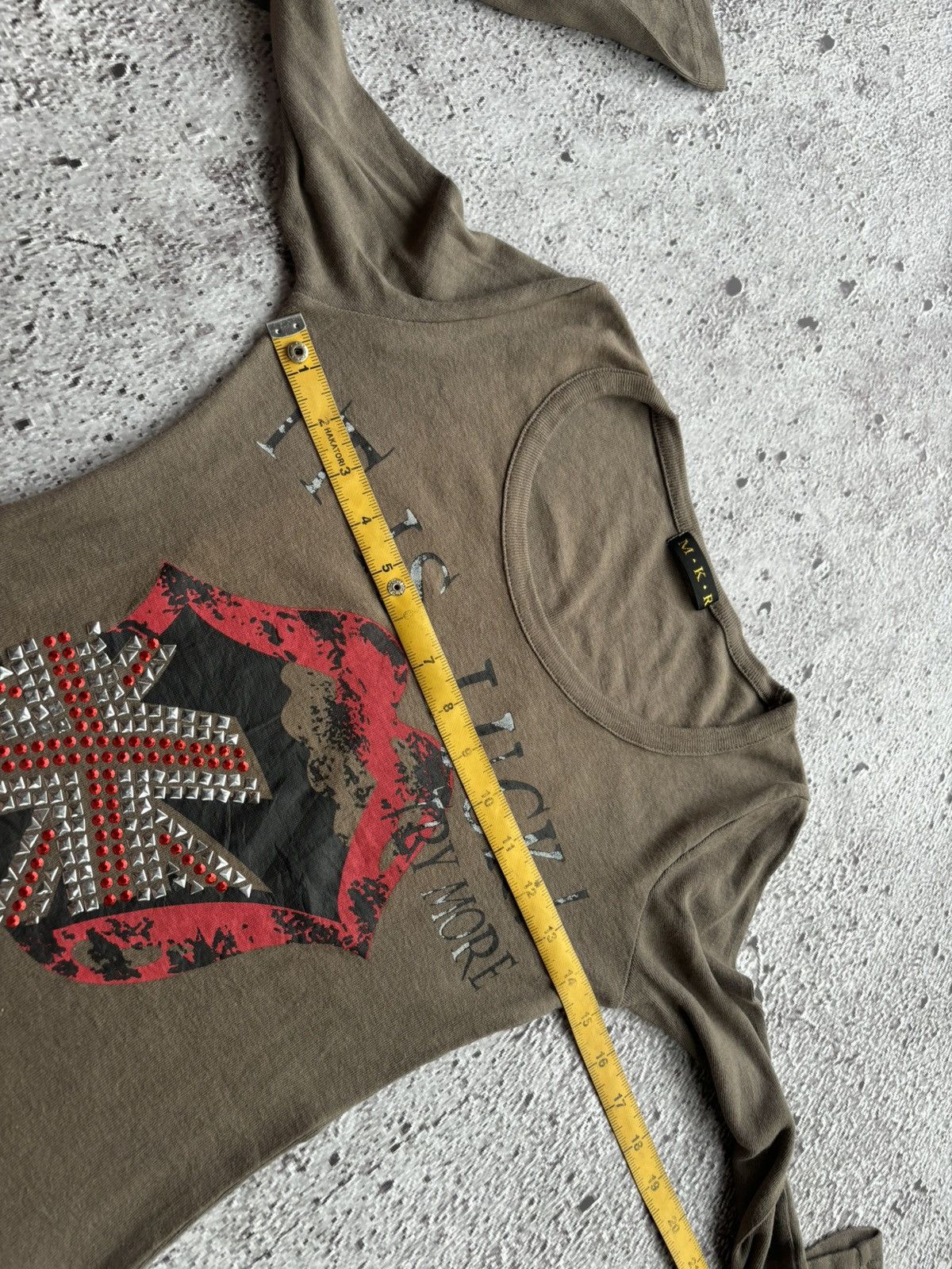 Hysteric Glamour Y2k MKR Punk Style Longsleeve Size M / US 6-8 / IT 42-44 - 9 Thumbnail