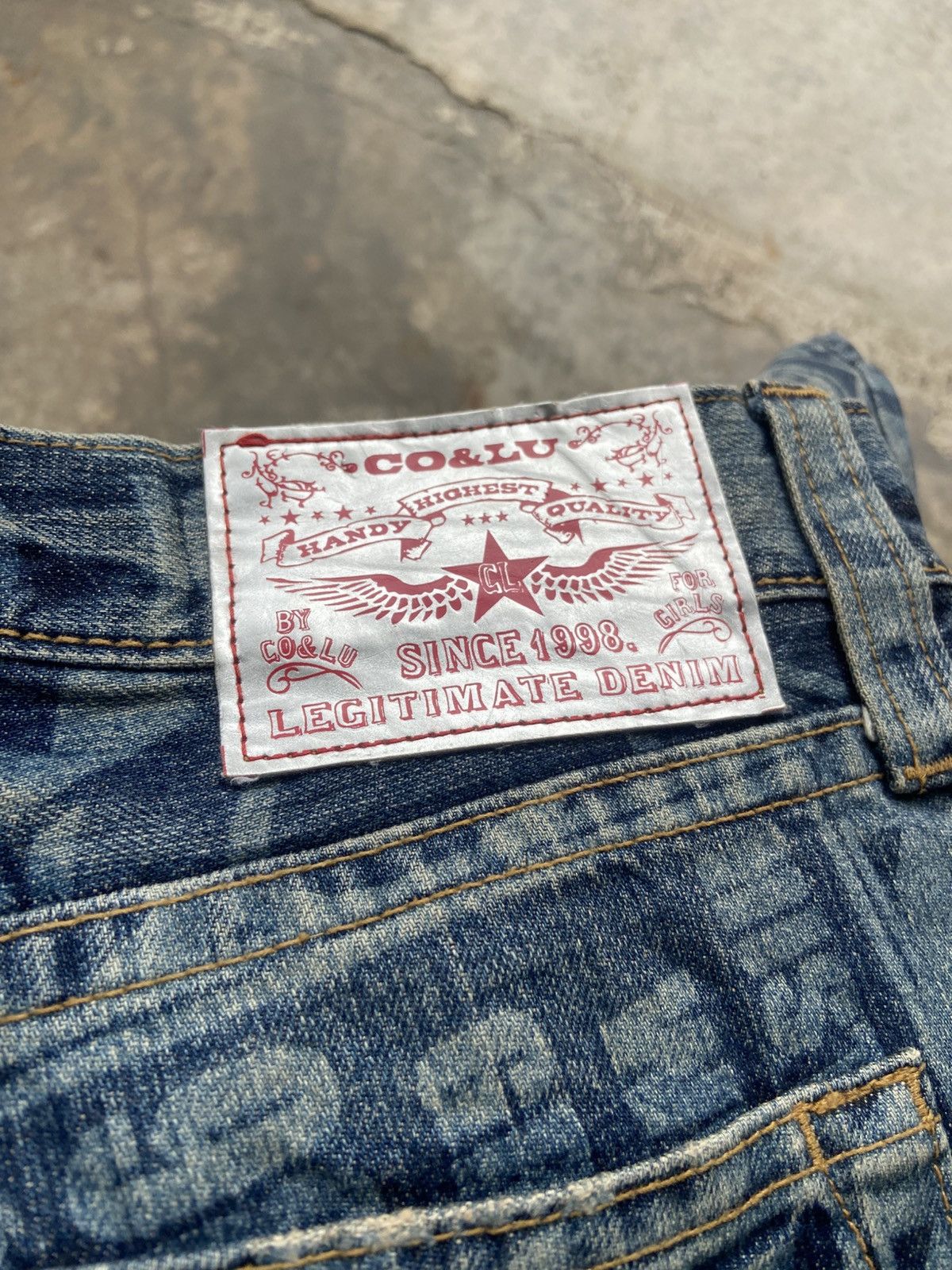 Hysteric Glamour Vintage 2000’s Co&Lu Monogram Hysteric Glamour Design Pants Size US 34 / EU 50 - 7 Thumbnail