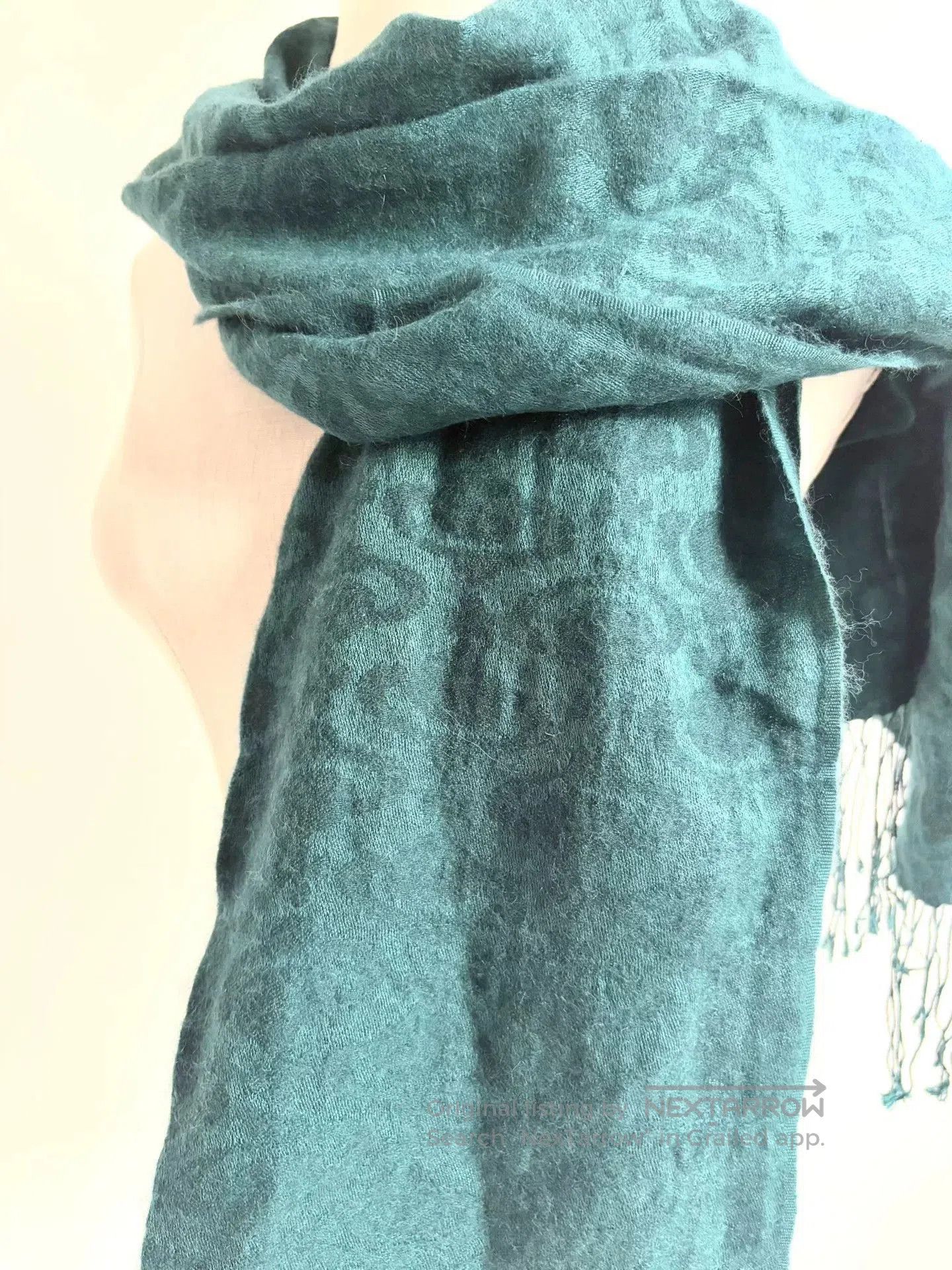 Vivienne Westwood vivienne westwood green patterned scarf. Size ONE SIZE - 4 Thumbnail