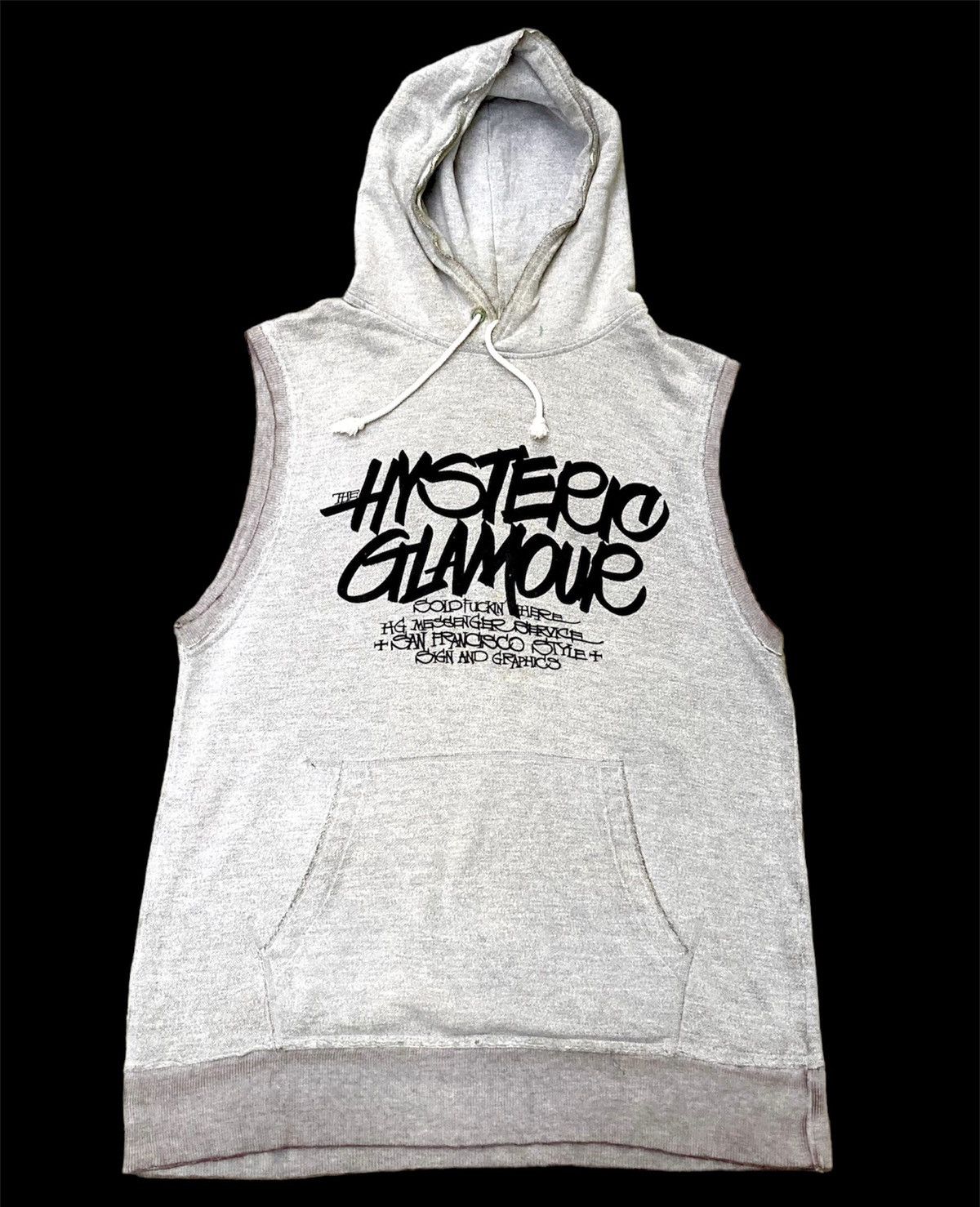 Hysteric Glamour × Japanese Brand Hysteric Sleeveless Hoodie Size US M / EU 48-50 / 2 - 1 Thumbnail
