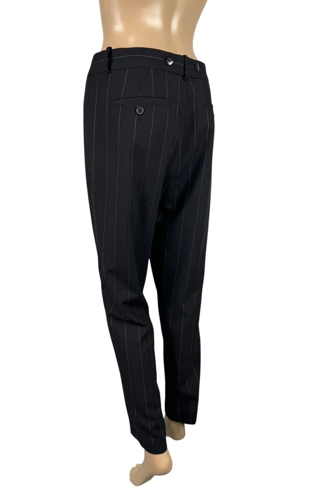 Polo Ralph Lauren Polo Ralph Lauren Striped Wool Dress Pants size 10 Size 32" / US 10 / IT 46 - 5 Thumbnail