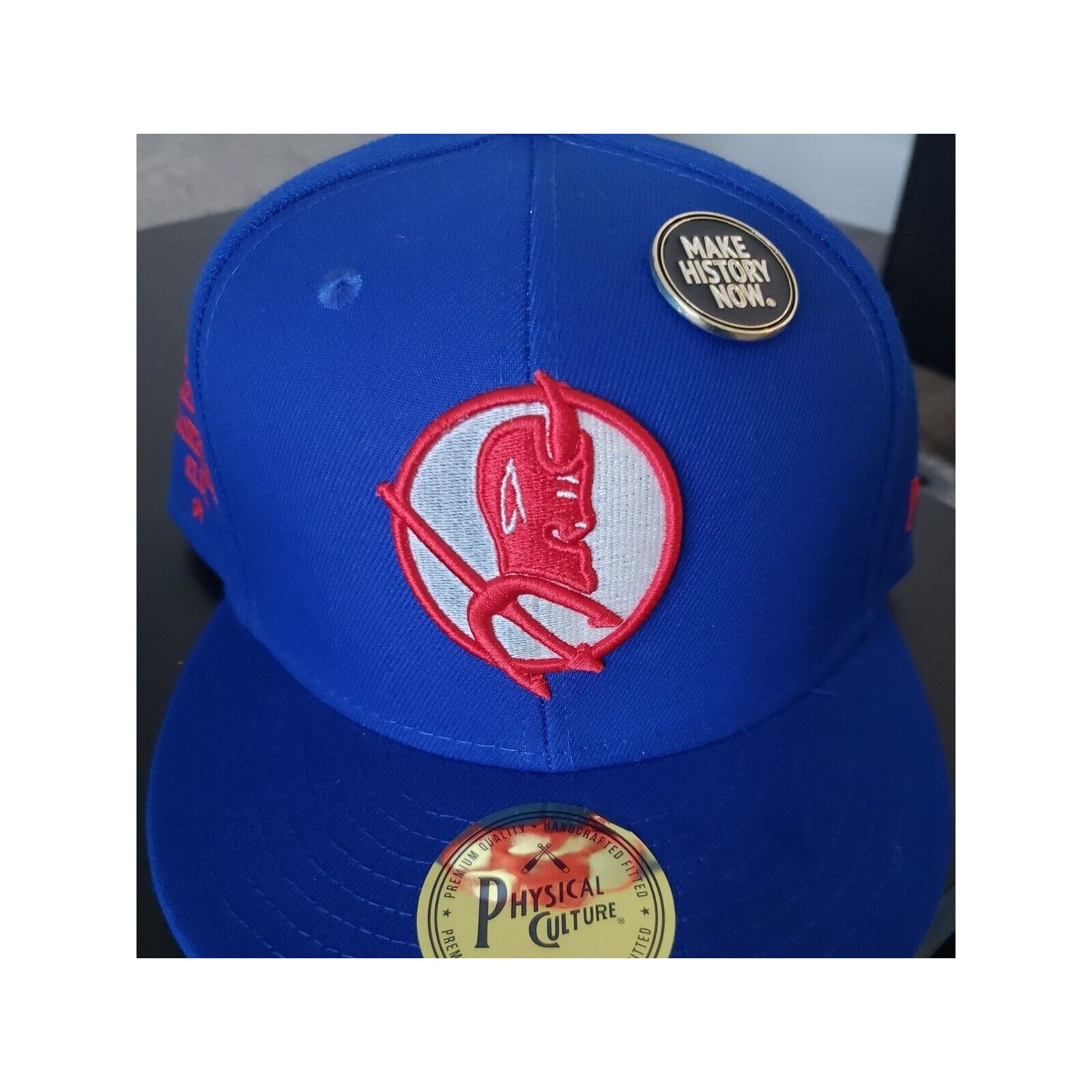 Other Los Angeles Red Devils Hat Black Five 7 5/8 Physical Culture Size ONE SIZE - 1 Thumbnail