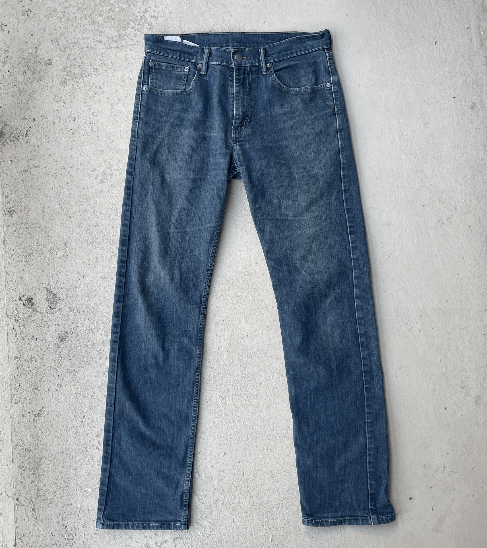 Levi's Levi's 505 Straight Leg Jeans Dark Wash Size US 31 - 1 Thumbnail