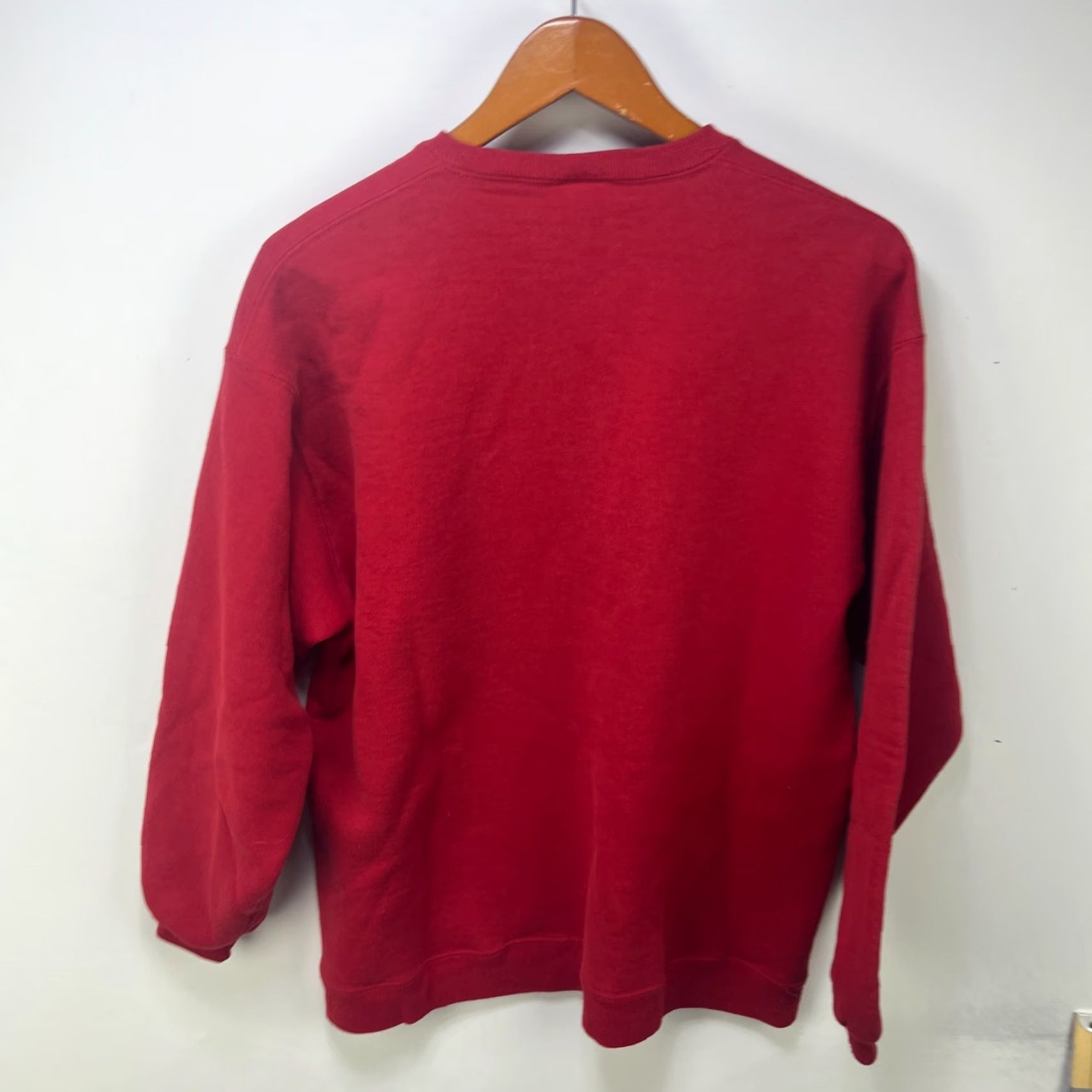 Russell Athletic VINTAGE Russell Athletic Sweatshirt Red L 90s Mens Hoodie Pullover Crew Neck Long Sleeve Cotton All Seasons Vintage 90s Theme 90s Way Size US L / EU 52-54 / 3 - 7 Thumbnail