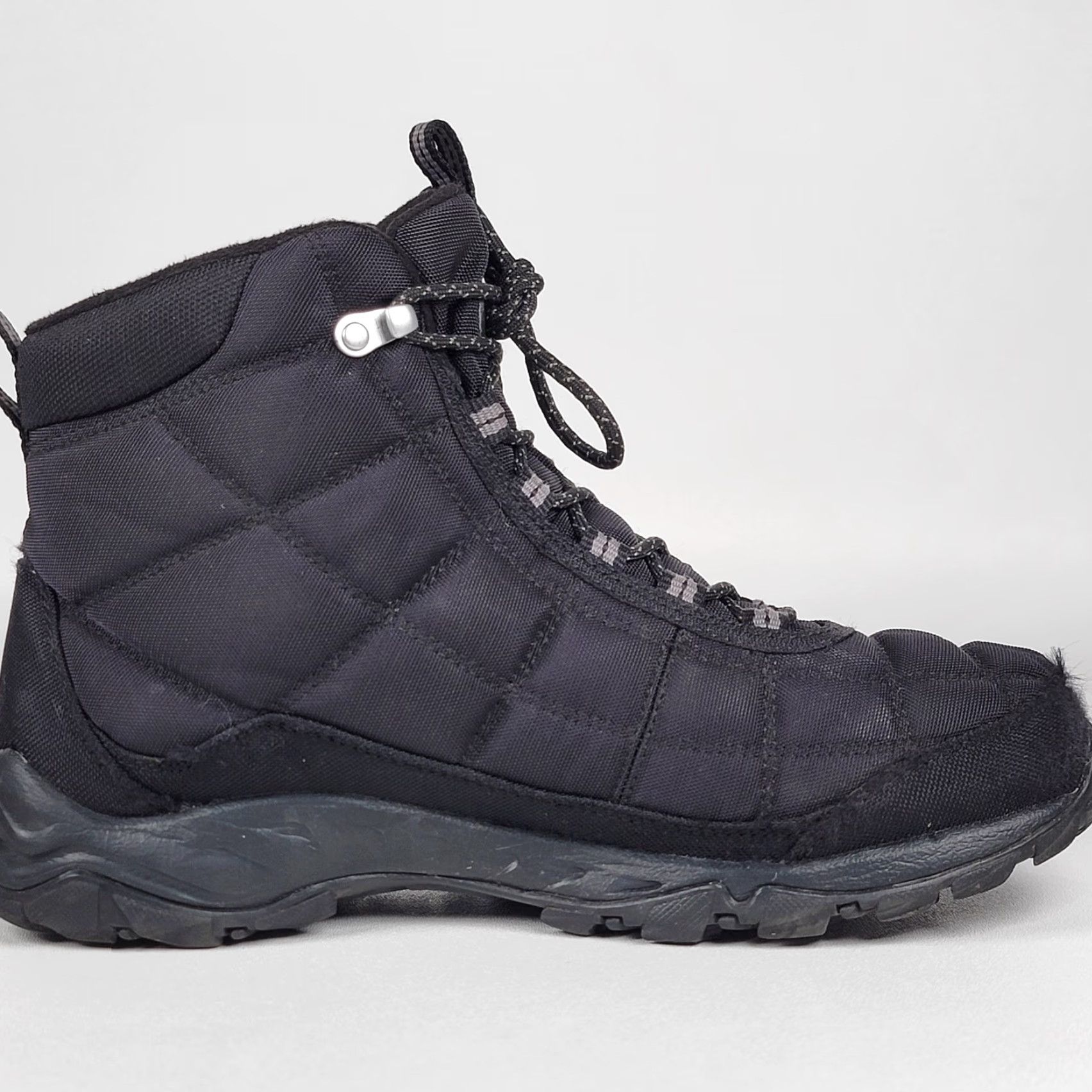 Vintage Columbia Firecamp Waterproof Wide Winter Boots Men 9.5 M Black Size US 10 / EU 43 - 5 Thumbnail