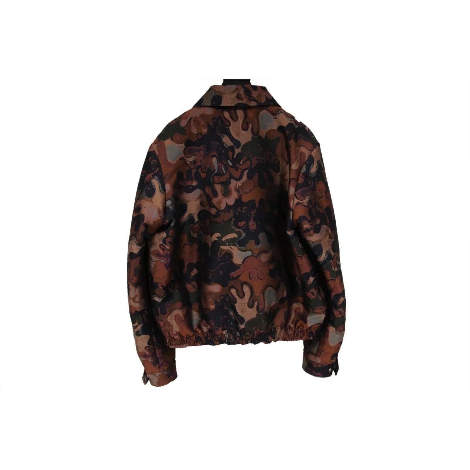 Dior Peter Doig Camouflage Woven Collared Bomber Jacket Size US L / EU 52-54 / 3 - 23 Thumbnail