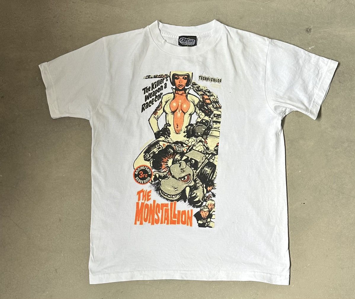 Japanese Brand VINTAGE EROSTIKA ROCKIN’ JELLY BEAN THE MONSTALLION BAND TEE Size US M / EU 48-50 / 2 - 1 Thumbnail