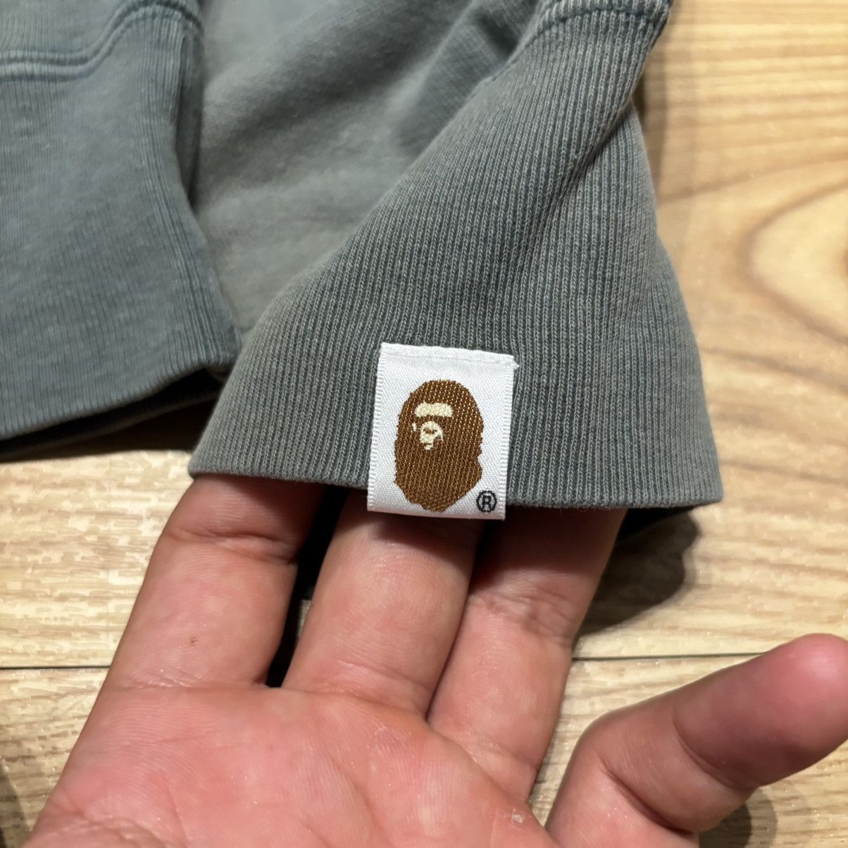 Bape Bape “Cursive Ape” Hoodie Size US M / EU 48-50 / 2 - 4 Thumbnail