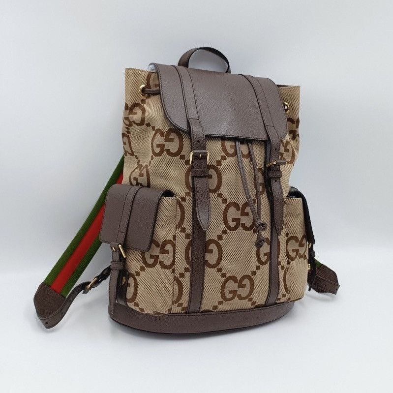 Gucci Gucci Jumbo GG canvas backpack Size ONE SIZE - 5 Thumbnail