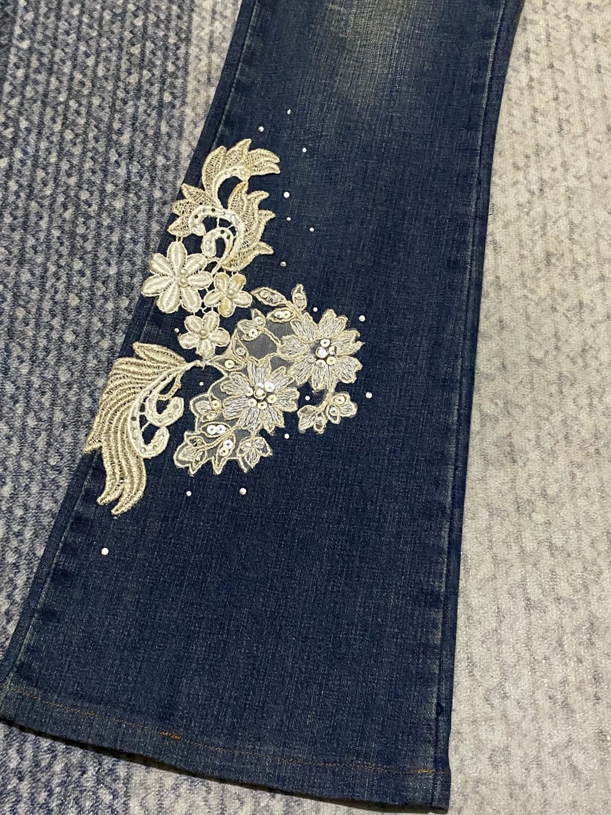 Hysteric Glamour × Japanese Brand TANTRA EMBODIED FLARED JEANS Size 28" / US 6 / IT 42 - 5 Thumbnail