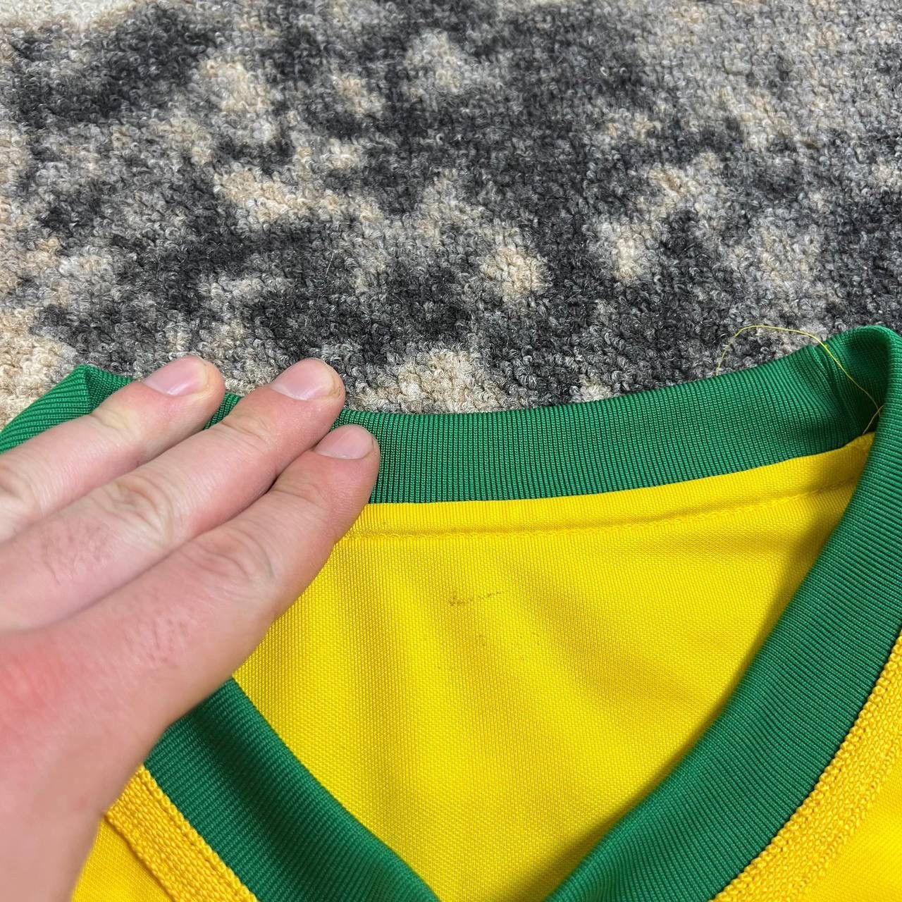 Nike Nike x Brasil Vintage Y2K Home Soccer Jersey T-Shirt Size US L / EU 52-54 / 3 - 4 Thumbnail