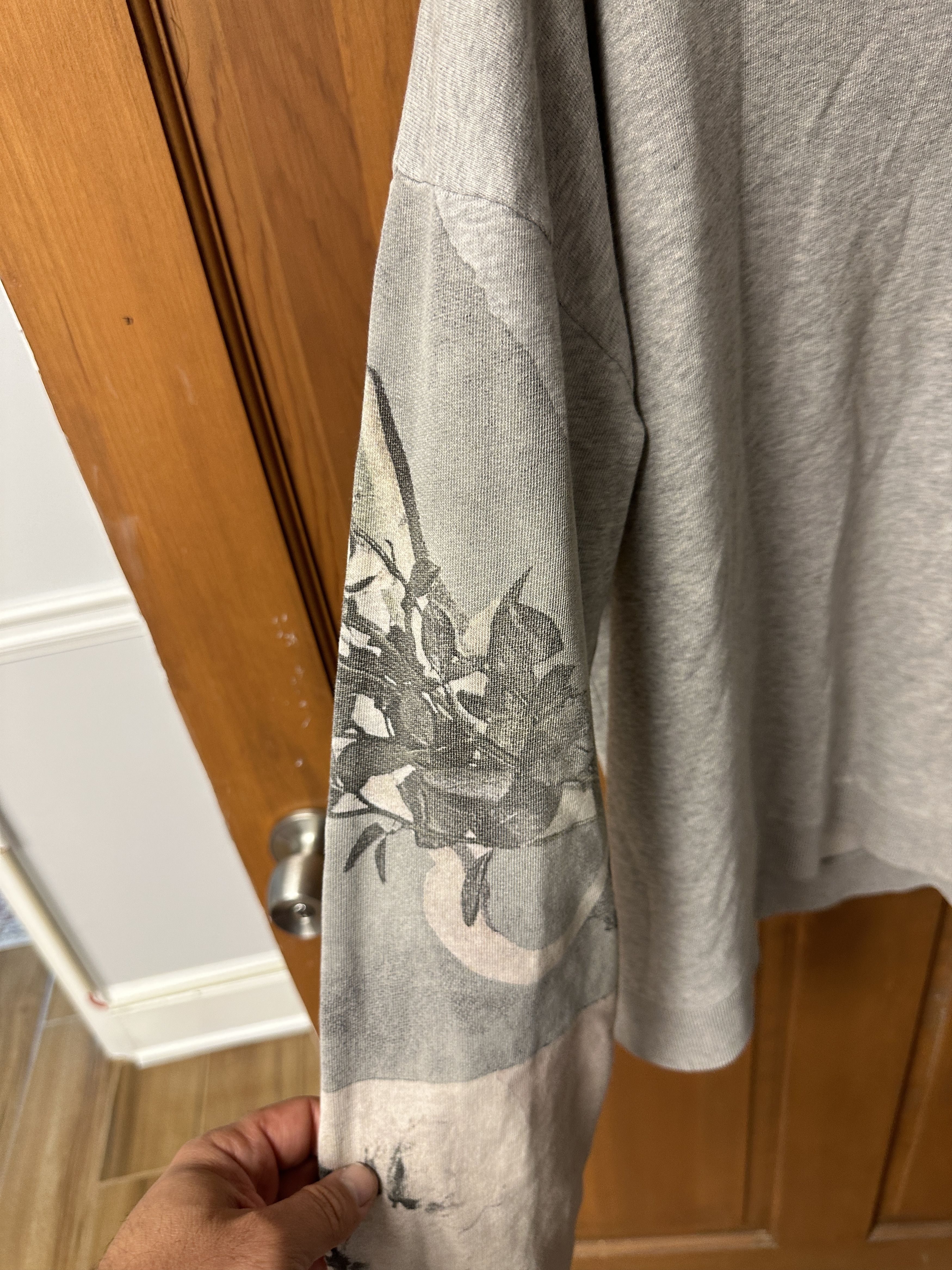 Allsaints All Saints Women's Gray Sweat Shirt Size Extra Small Size XS / US 0-2 / IT 36-38 - 3 Thumbnail