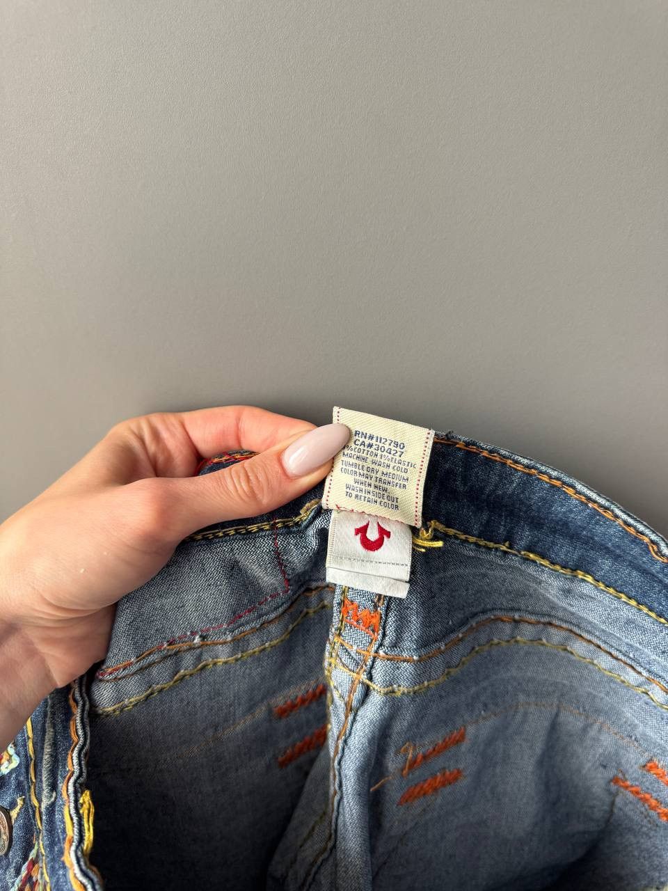 True Religion True Religion World Tour Billy Super T Womens 31 Denim Je Size 31" - 6 Thumbnail