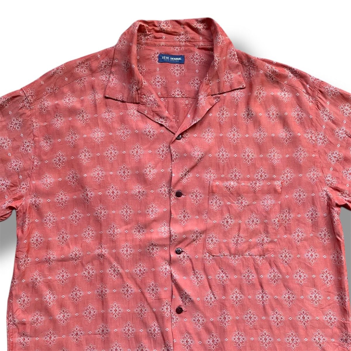 Issey Miyake 🔥VTG ISSEY MIYAKE TETE HOMME KATOH KAZUTAKA MOTIF DESIGN. Size US L / EU 52-54 / 3 - 2 Thumbnail