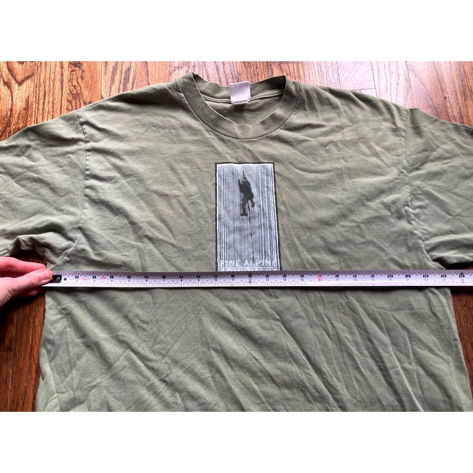 The North Face VINTAGE The North Face Shirt XL Mens Green 90s Outdoor Logo US Box Logo Alpine Equipment Size US XL / EU 56 / 4 - 6 Thumbnail