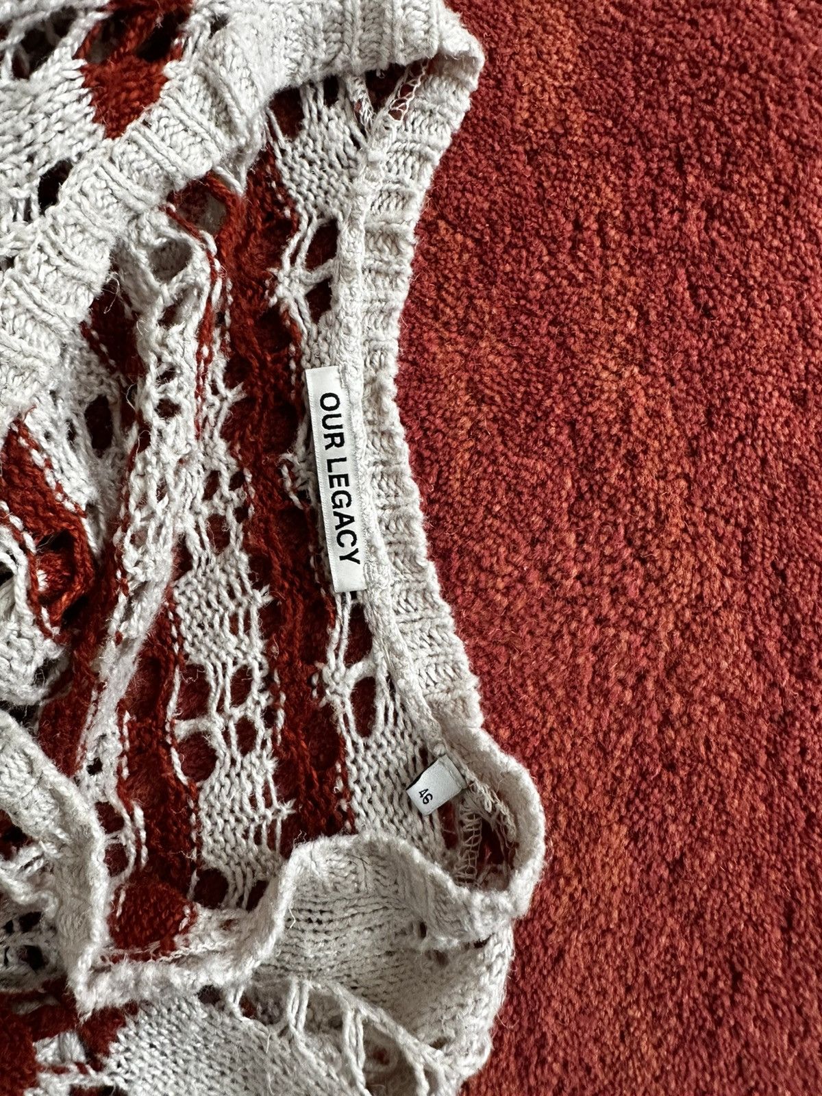 Our Legacy Our Legacy Knitted vest Size US S / EU 44-46 / 1 - 3 Thumbnail