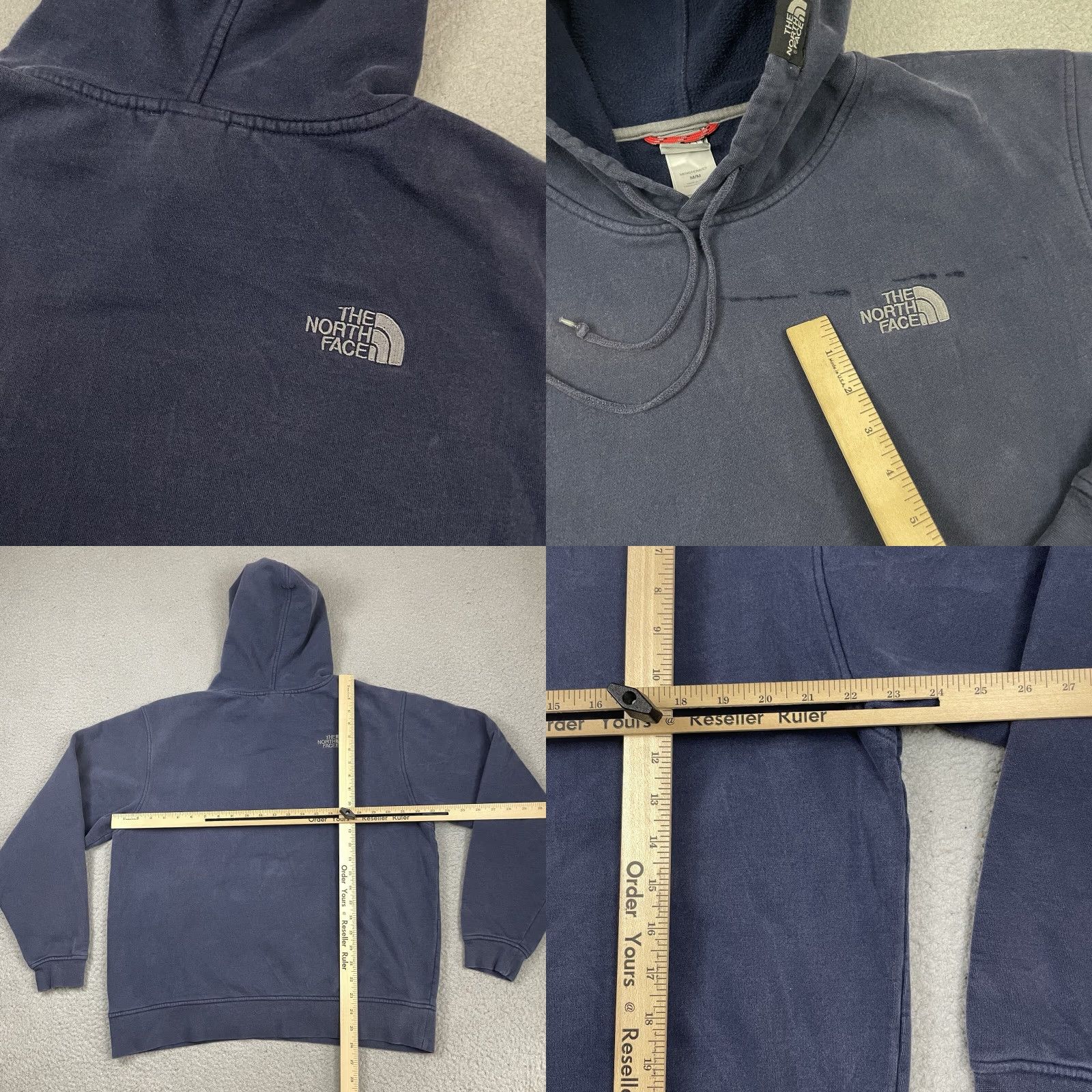 The North Face The North Face Sweatshirt Adult Medium Blue A5 Series Distressed Hoodie Sweater Size US M / EU 48-50 / 2 - 8 Thumbnail