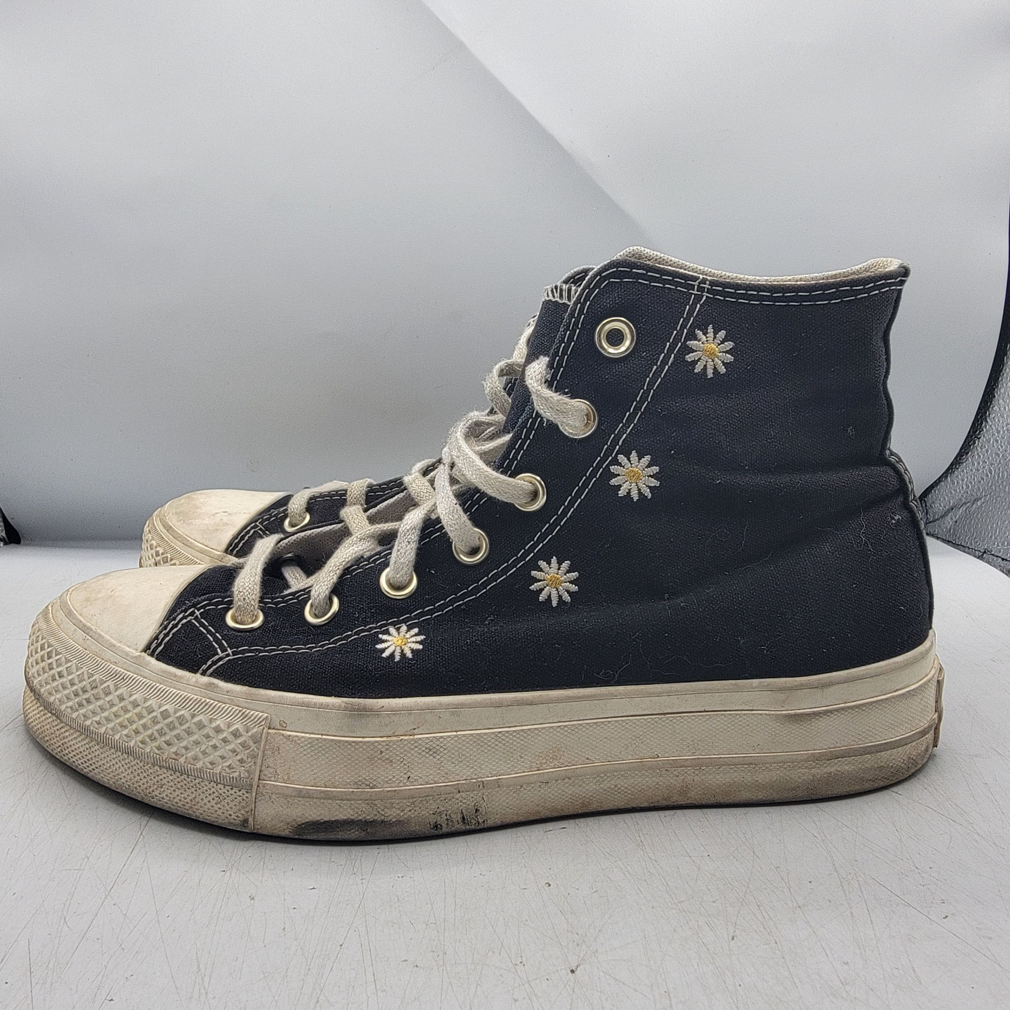 Converse Converse Womens Size 9.5 Black Lift Platform High Festival F Size US 9.5 / EU 42-43 - 12 Thumbnail
