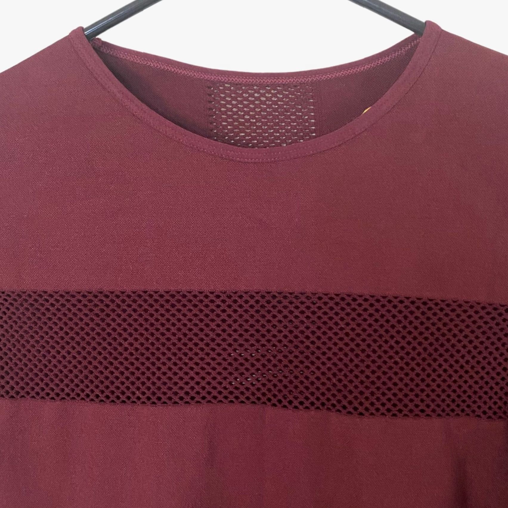 Vintage C&C California Performance Athletic Long Sleeve Shirt Red Women's Small Activewear Size S / US 4 / IT 40 - 5 Thumbnail