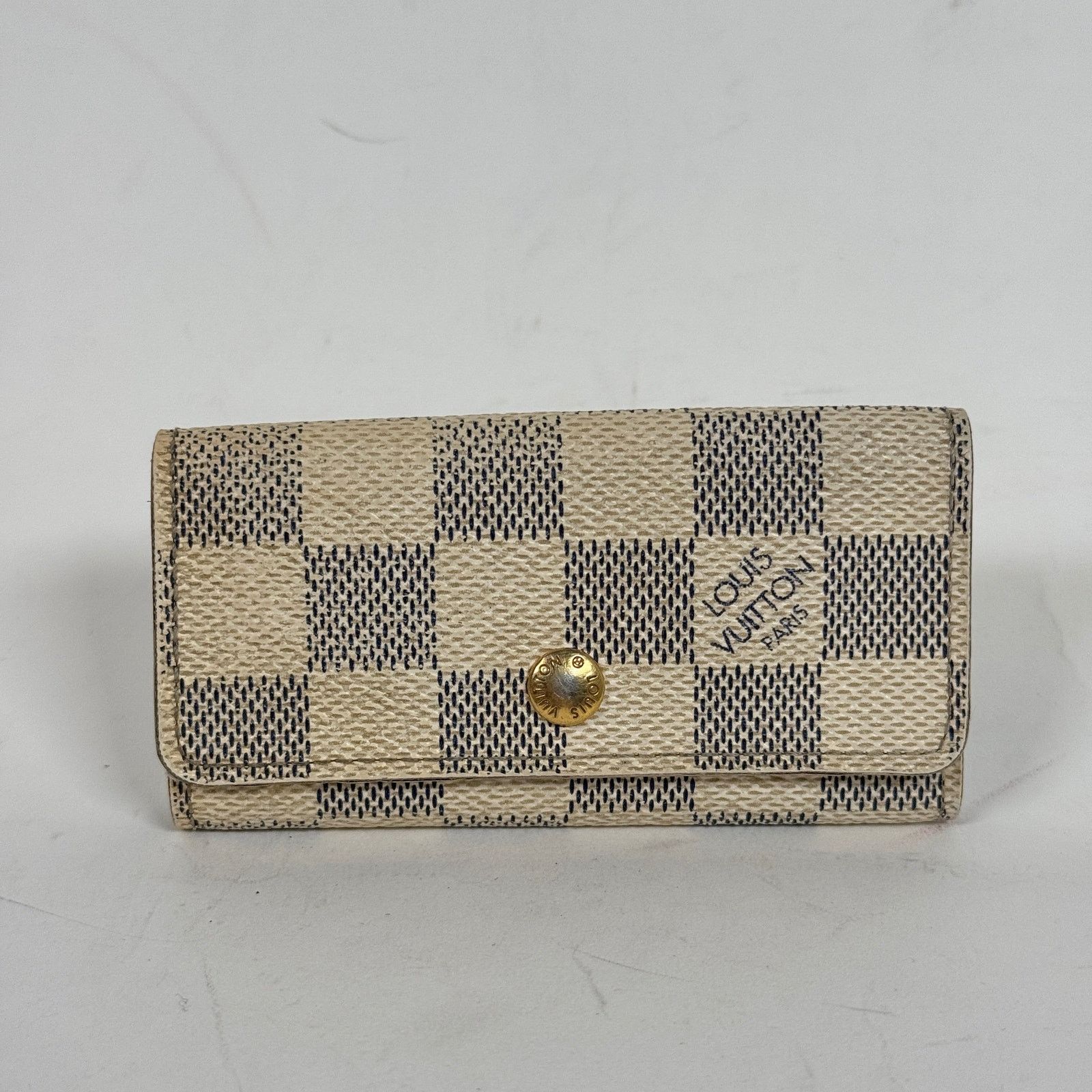 Louis Vuitton Louis Vuitton Damier Azur Key Holder Size ONE SIZE - 1 Thumbnail