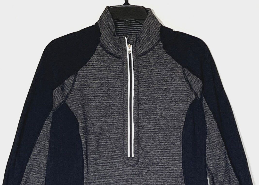 Lululemon Lululemon Run U-Turn Mini Check Pique Reversible Pullover Size M / US 6-8 / IT 42-44 - 5 Thumbnail