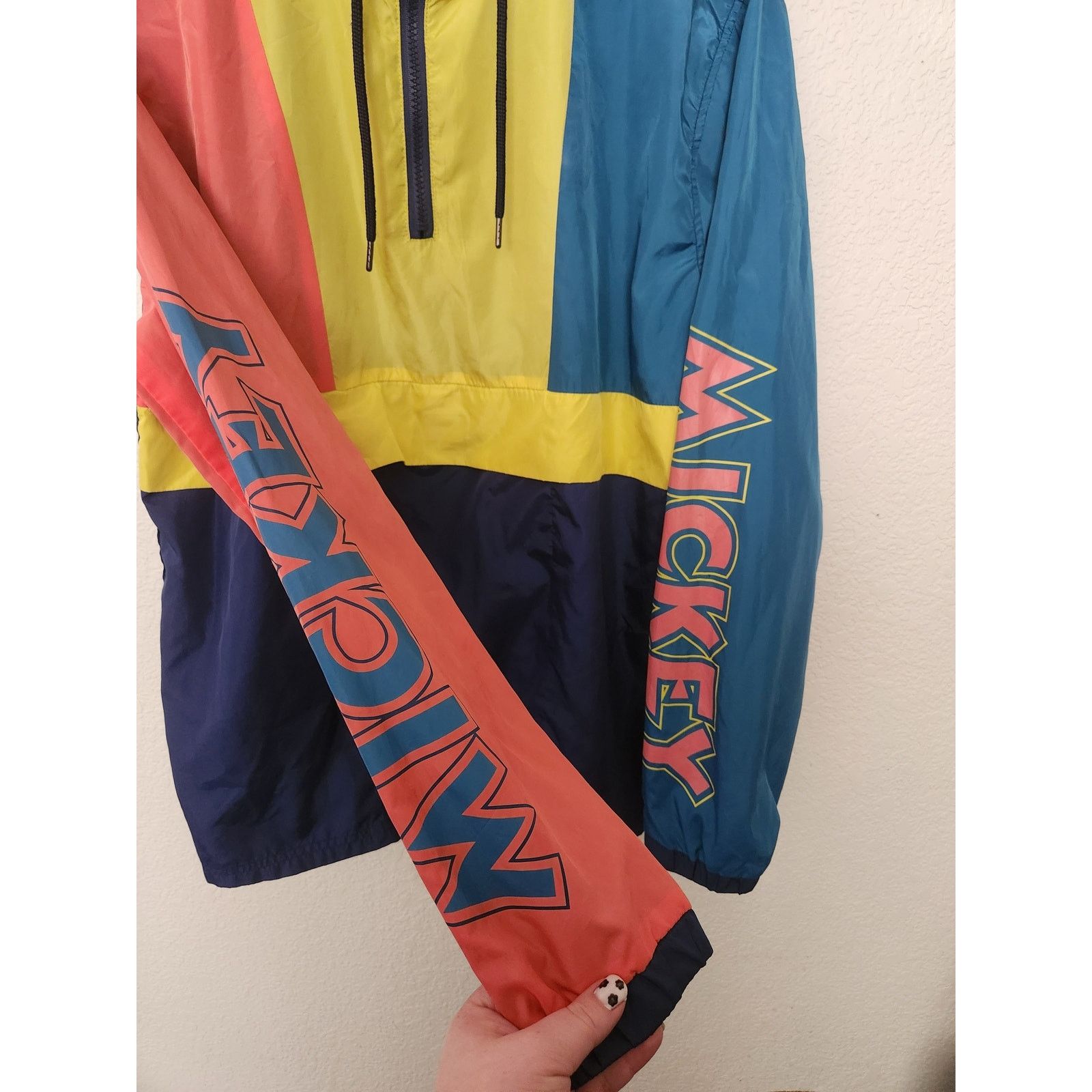 Disney Disney Mickey Multicolor Pullover Windbreaker-M Size US M / EU 48-50 / 2 - 3 Thumbnail