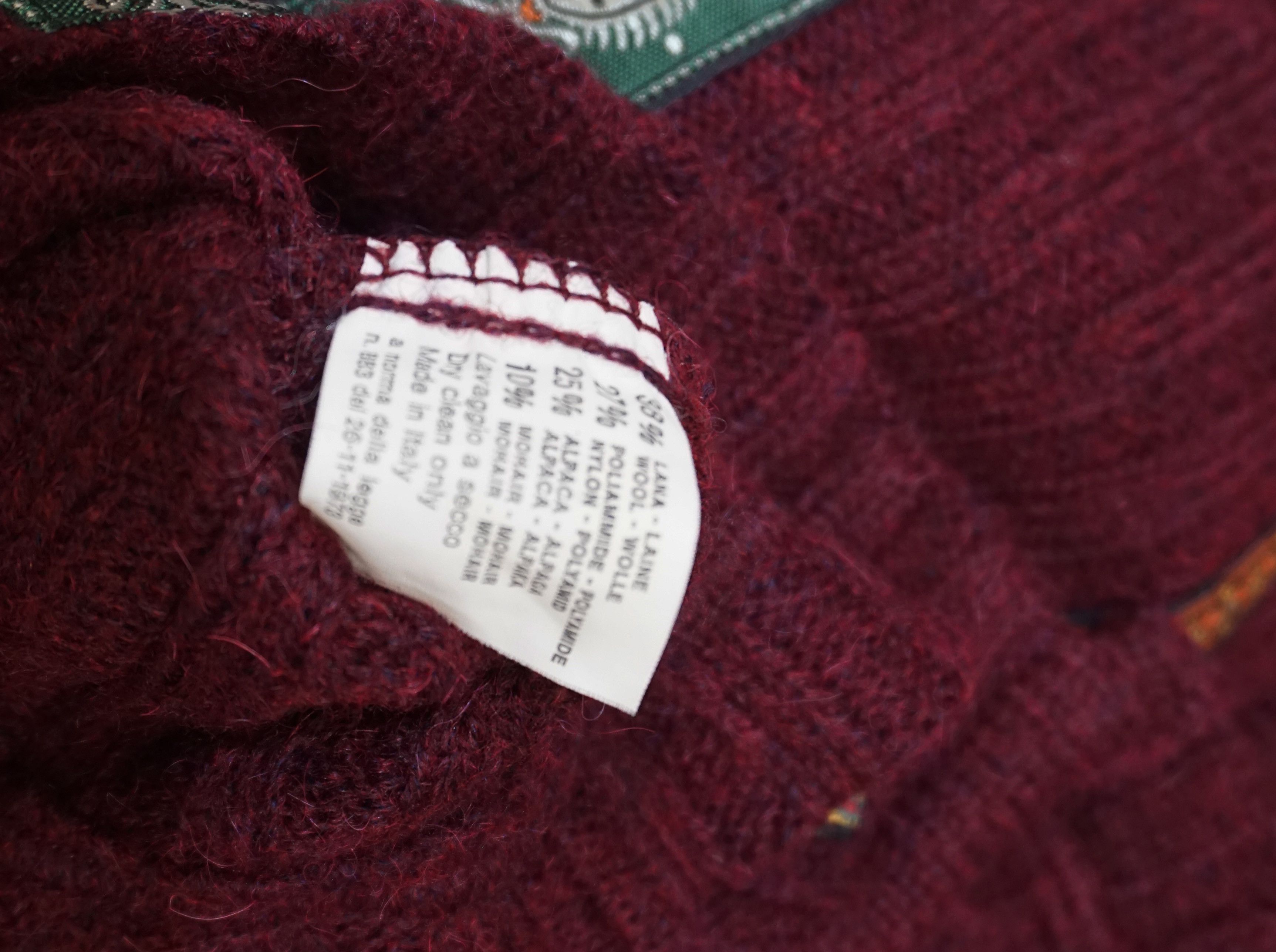 Dolce & Gabbana Early 90's Dolce & Gannana Knit Cardigan Size US L / EU 52-54 / 3 - 4 Thumbnail