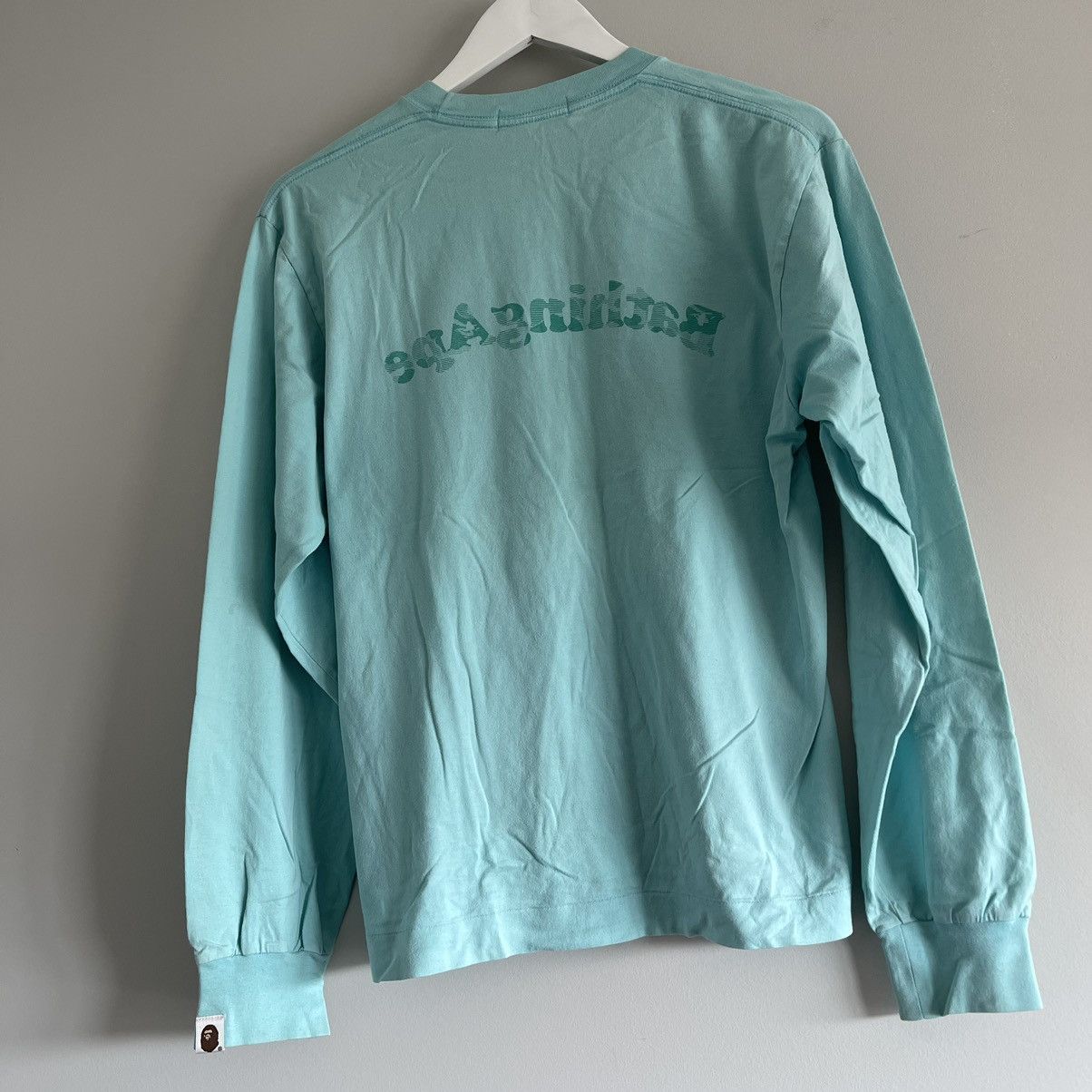 Bape OG Bape Bathing Ape Mirror Camo Logo Long Sleeve Size US M / EU 48-50 / 2 - 3 Thumbnail