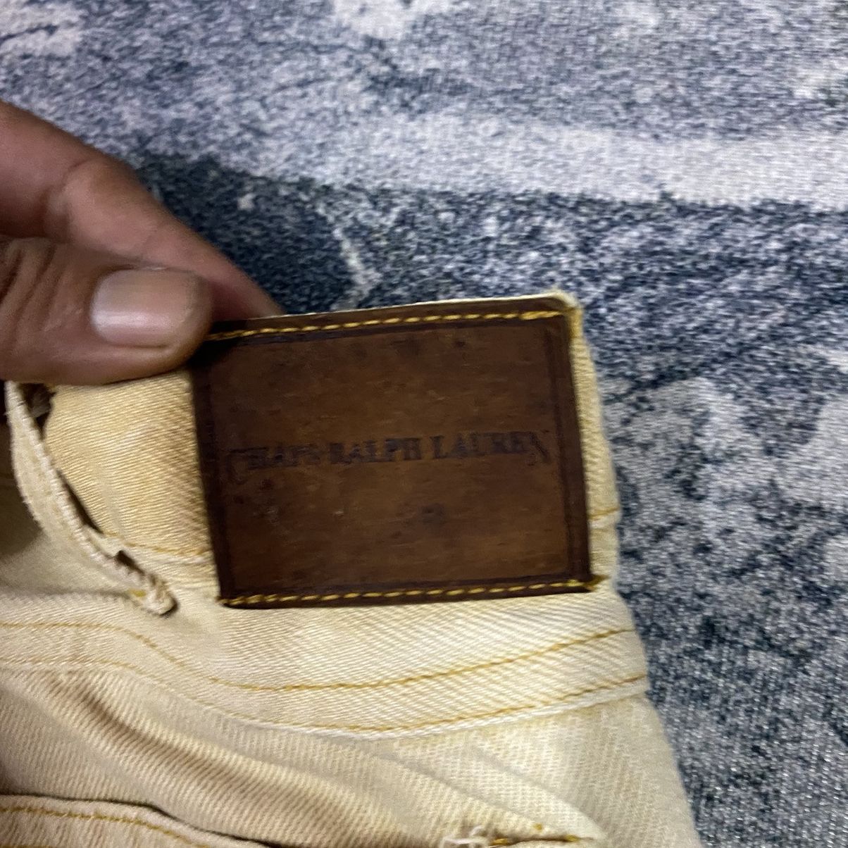 Chaps Ralph Lauren × Ralph Lauren Vintage Chaps Ralph Lauren Dirty Rusty Jeans Size US 33 - 10 Thumbnail