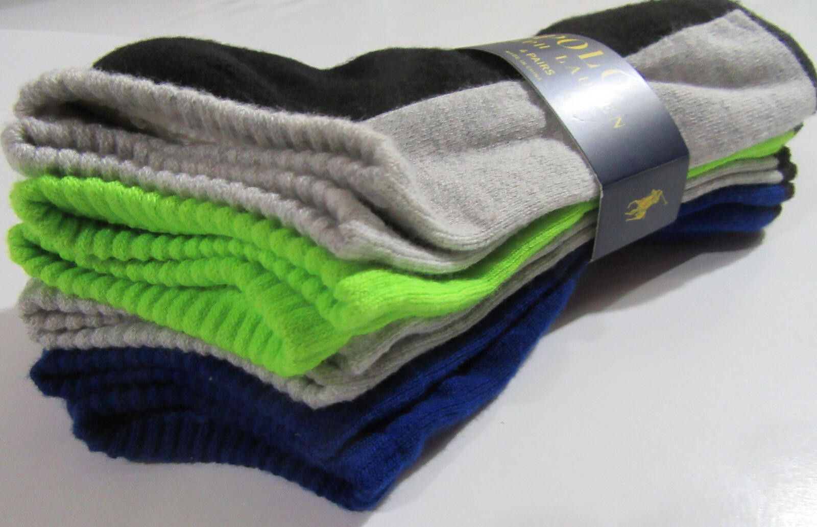 Polo Ralph Lauren Polo Ralph Lauren Womens Low Cut Socks 4 pack NWT Size ONE SIZE - 3 Thumbnail
